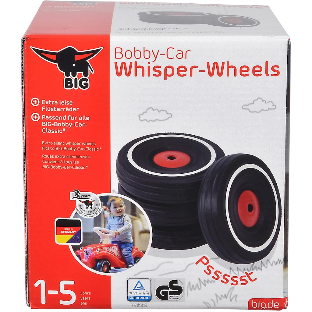 BIG Rutscherauto »BIG Bobby Car Whisper Wheels«