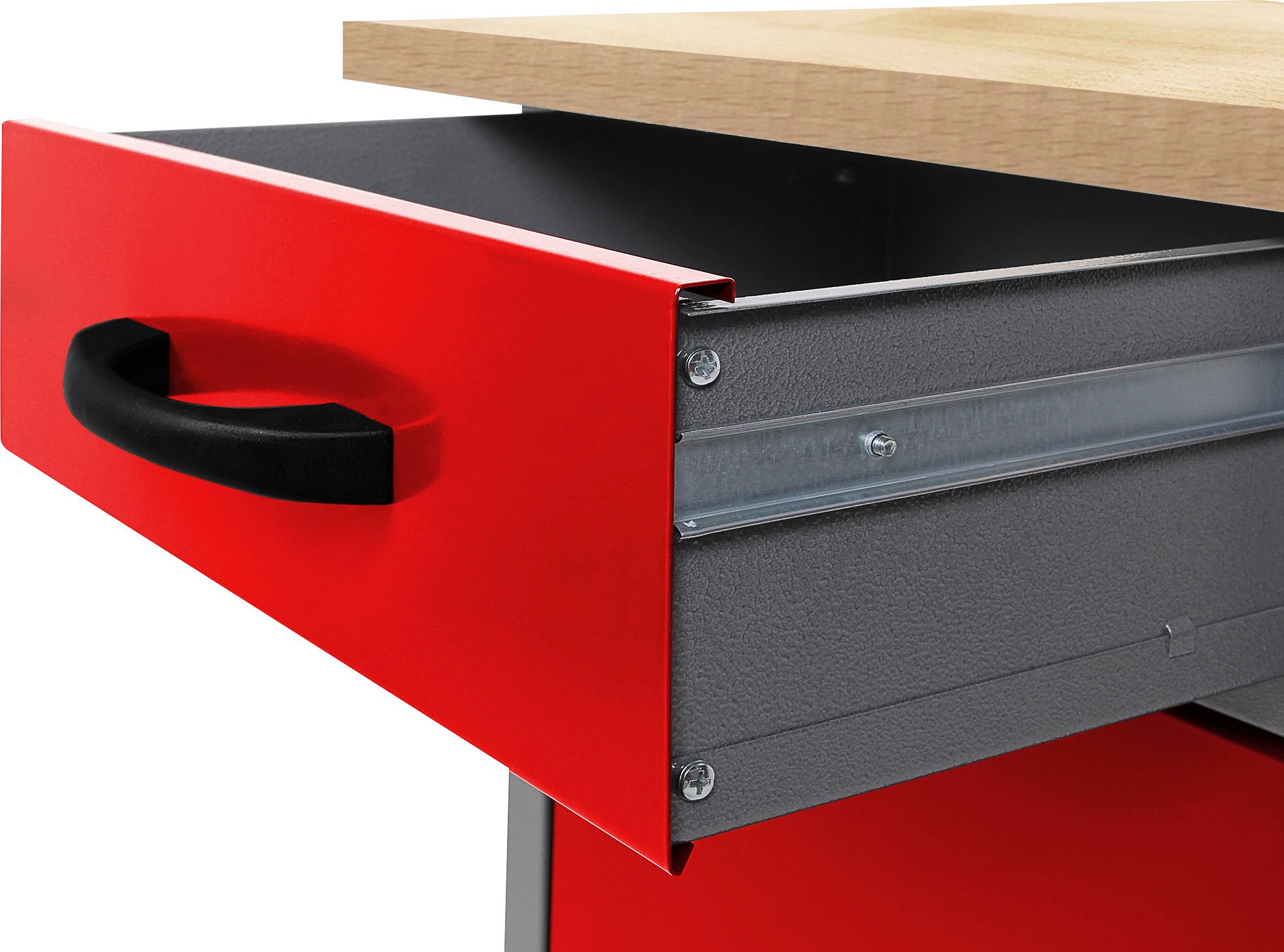 ONDIS24 Werkstatt-Set »Werner«, 120 cm, mit Lochwandsystem inkl. Haken