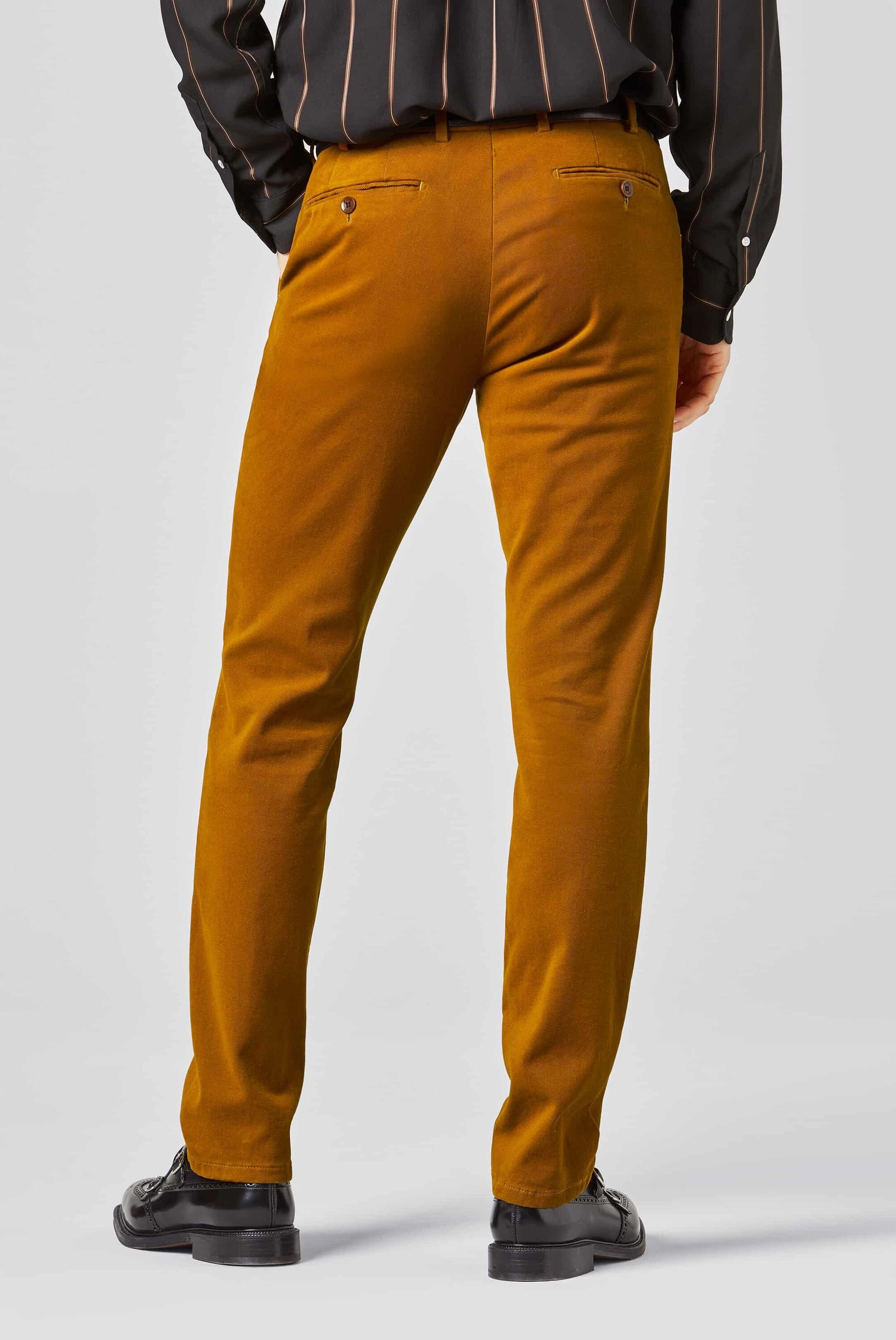 MEYER Chinos »Bonn«, Super-Stretch Winter Twill
