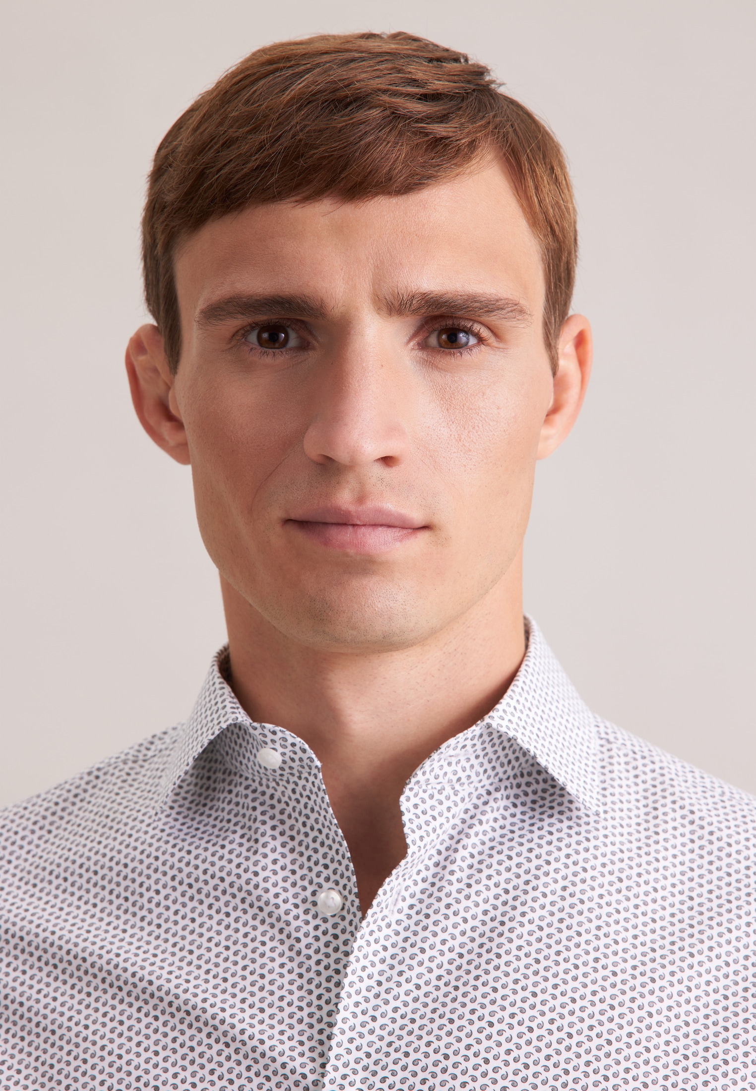 seidensticker Businesshemd »Schwarze Rose« X-Slim 1/1 Kentkragen Kettendruck