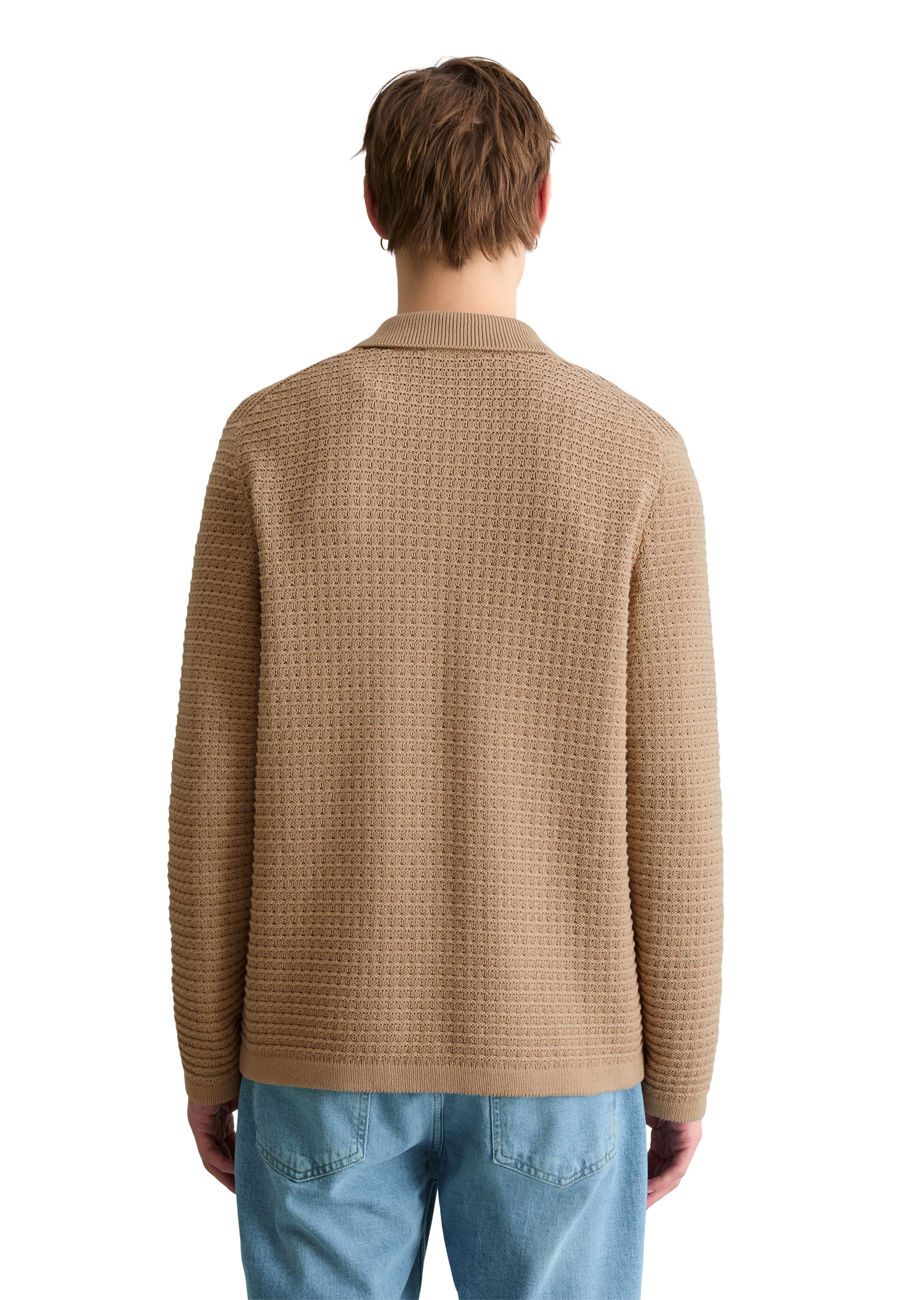 Marc O'Polo DENIM Cardigan »mit markanter Struktur«