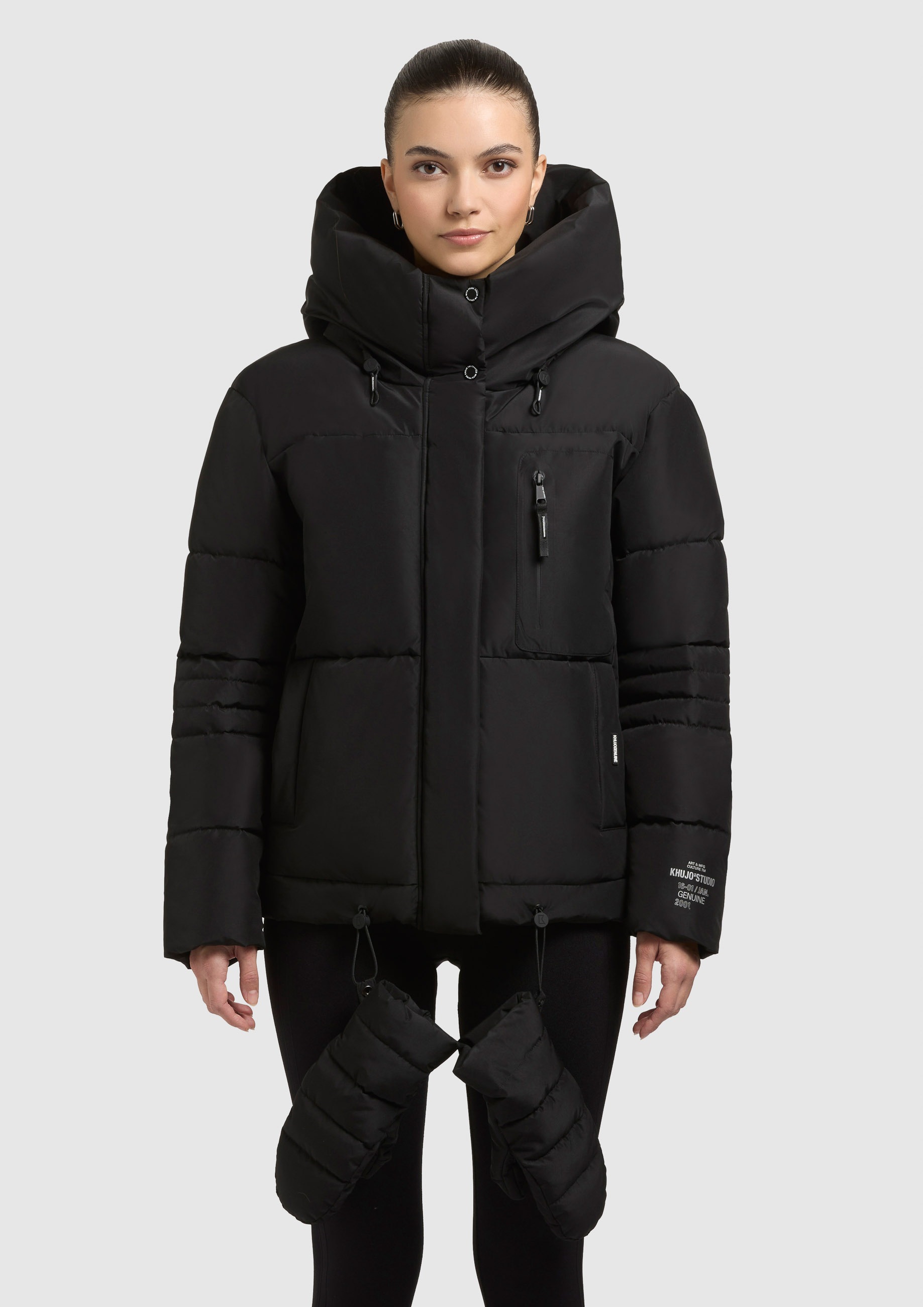 khujo Steppjacke "PEEKE2" 2 Stk. tlg. mit Kapuze günstig online kaufen