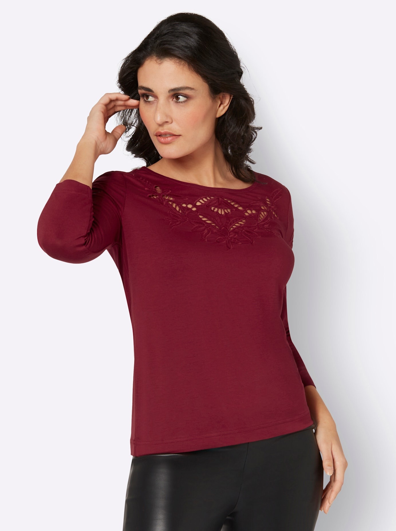 creation L Rundhalsshirt "Shirt", 1 Stk. günstig online kaufen