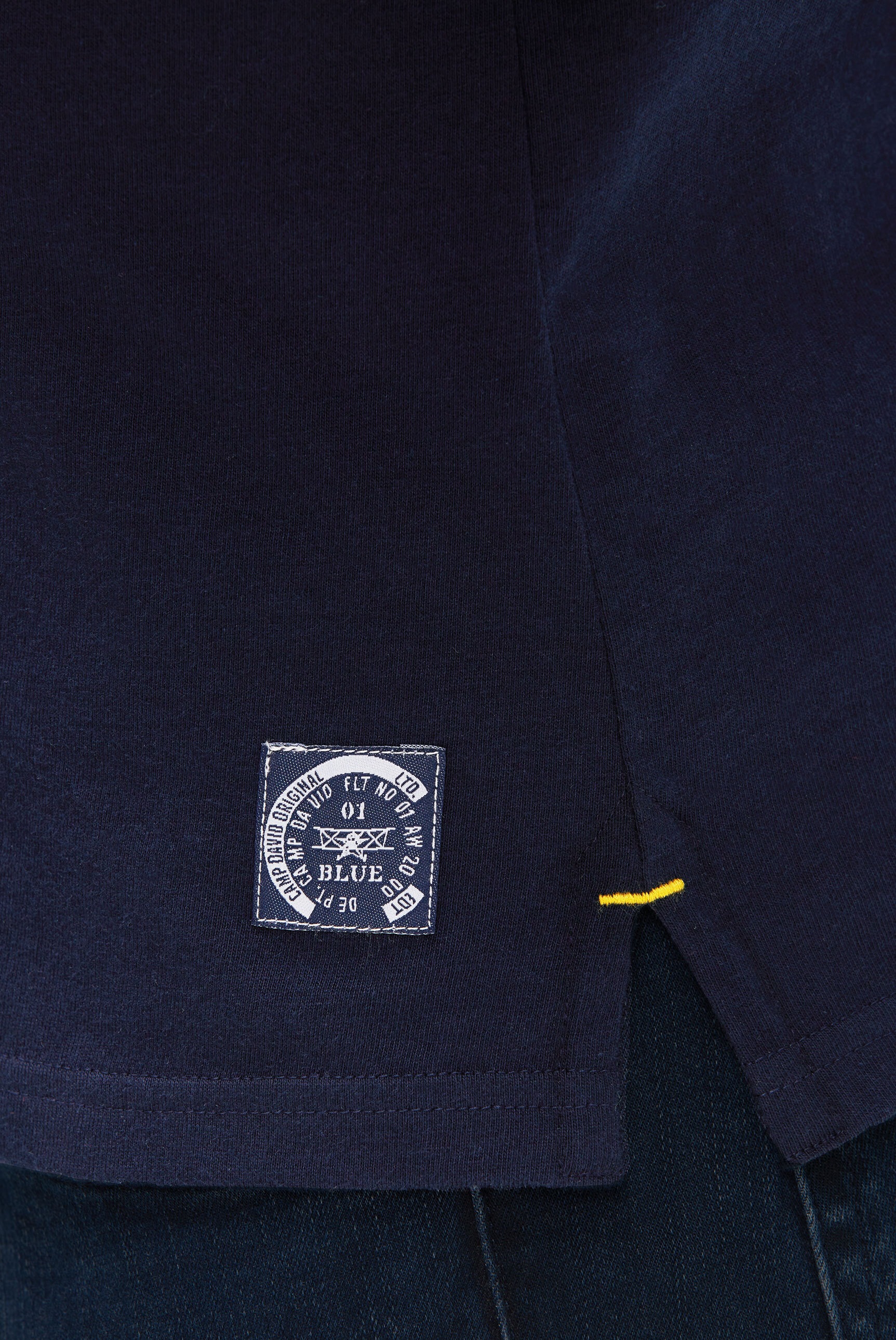 CAMP DAVID Poloshirt mit Baumwolle