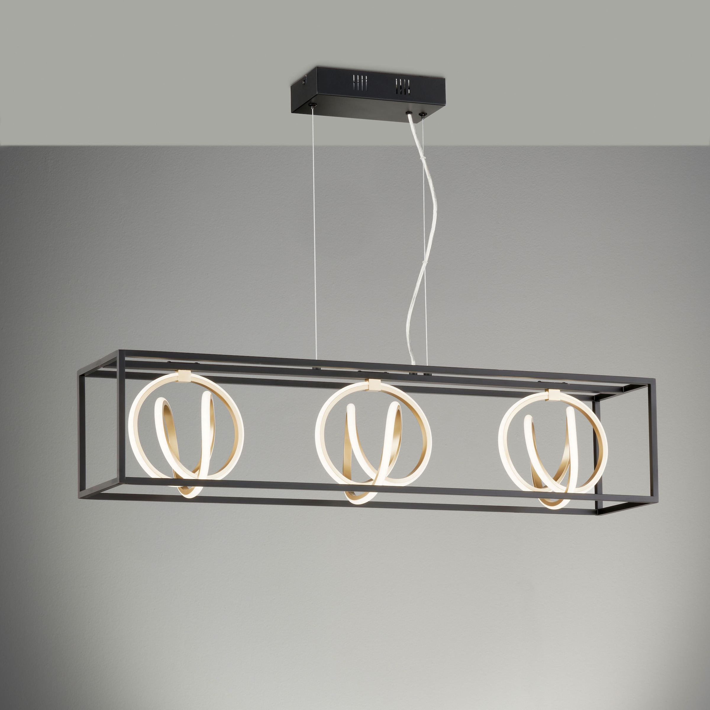FISCHER & HONSEL Pendelleuchte »Gisi«, 3 flammig, Leuchtmittel LED-Modul | LED fest integriert
