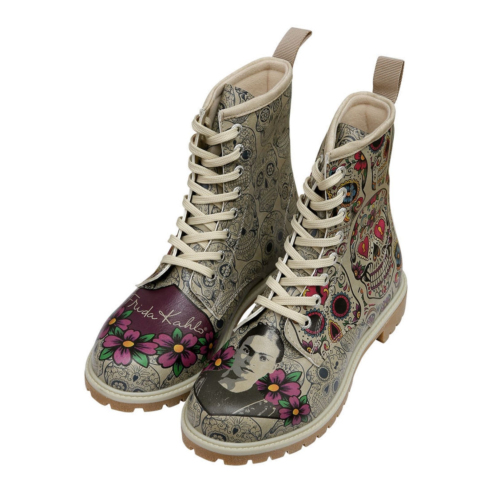 DOGO Schnürboots "Boots Remembrance Of Frida Kahlo Damen Boots / Female", V günstig online kaufen