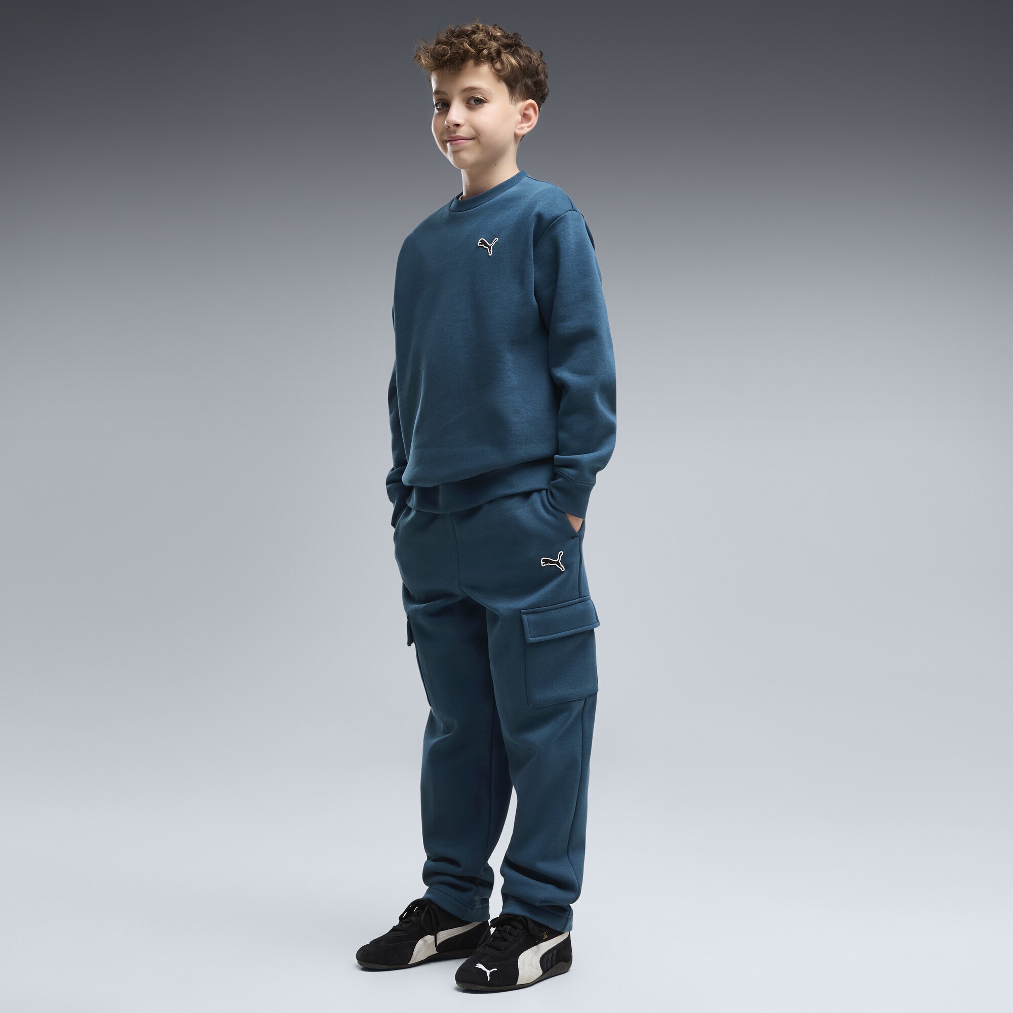 PUMA Jogginganzug »Essentials Elevated Relaxed Trainingsanzug Jungen«