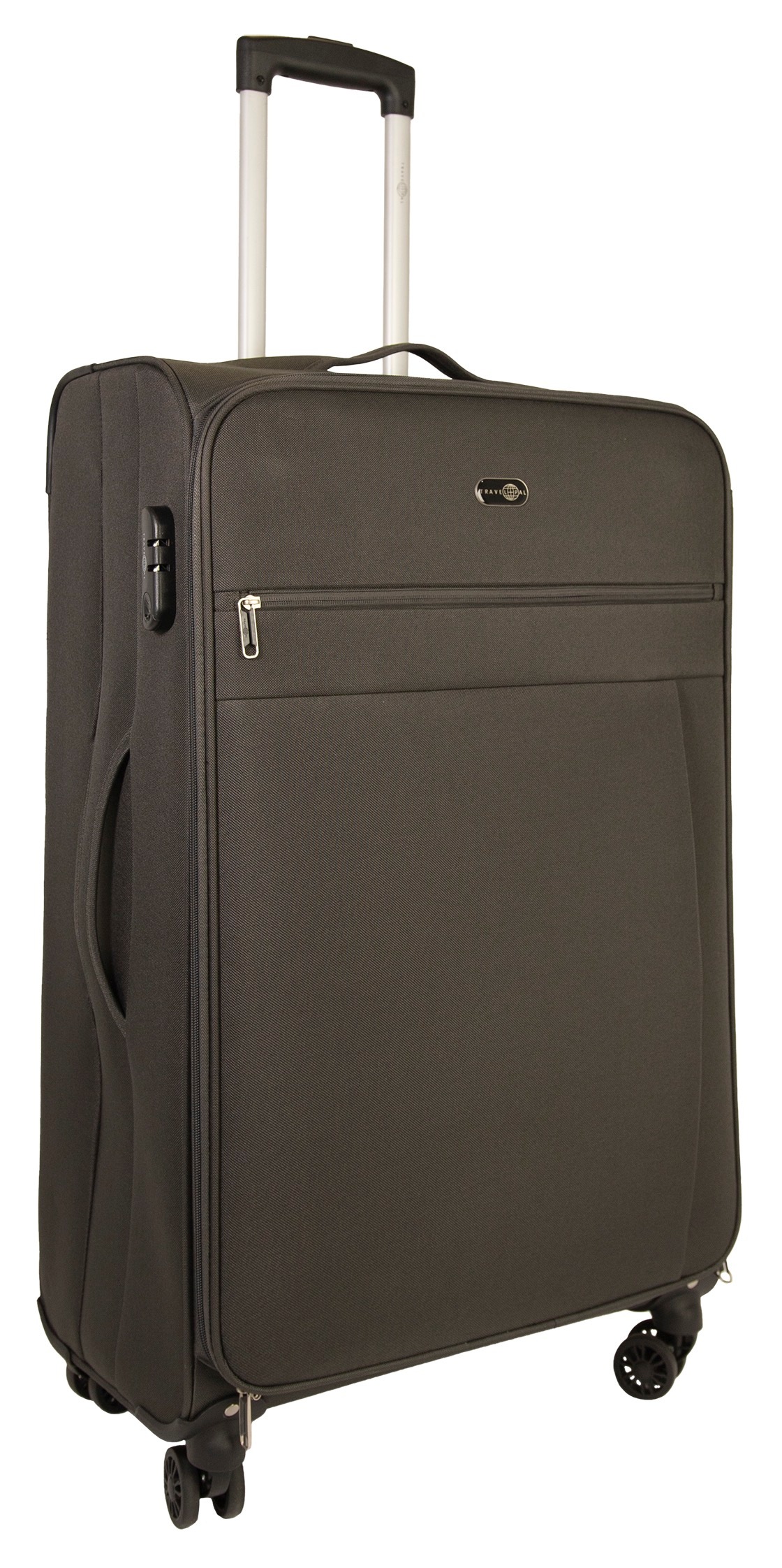 Travel Pal Trolleyset »Reisegepäck Trolley-Set PALMA«, (Set, 7 tlg.), 3 Koffer S/M/L, Reisetasche, Fliegetasche, Kofferanhänger, Koffergurt
