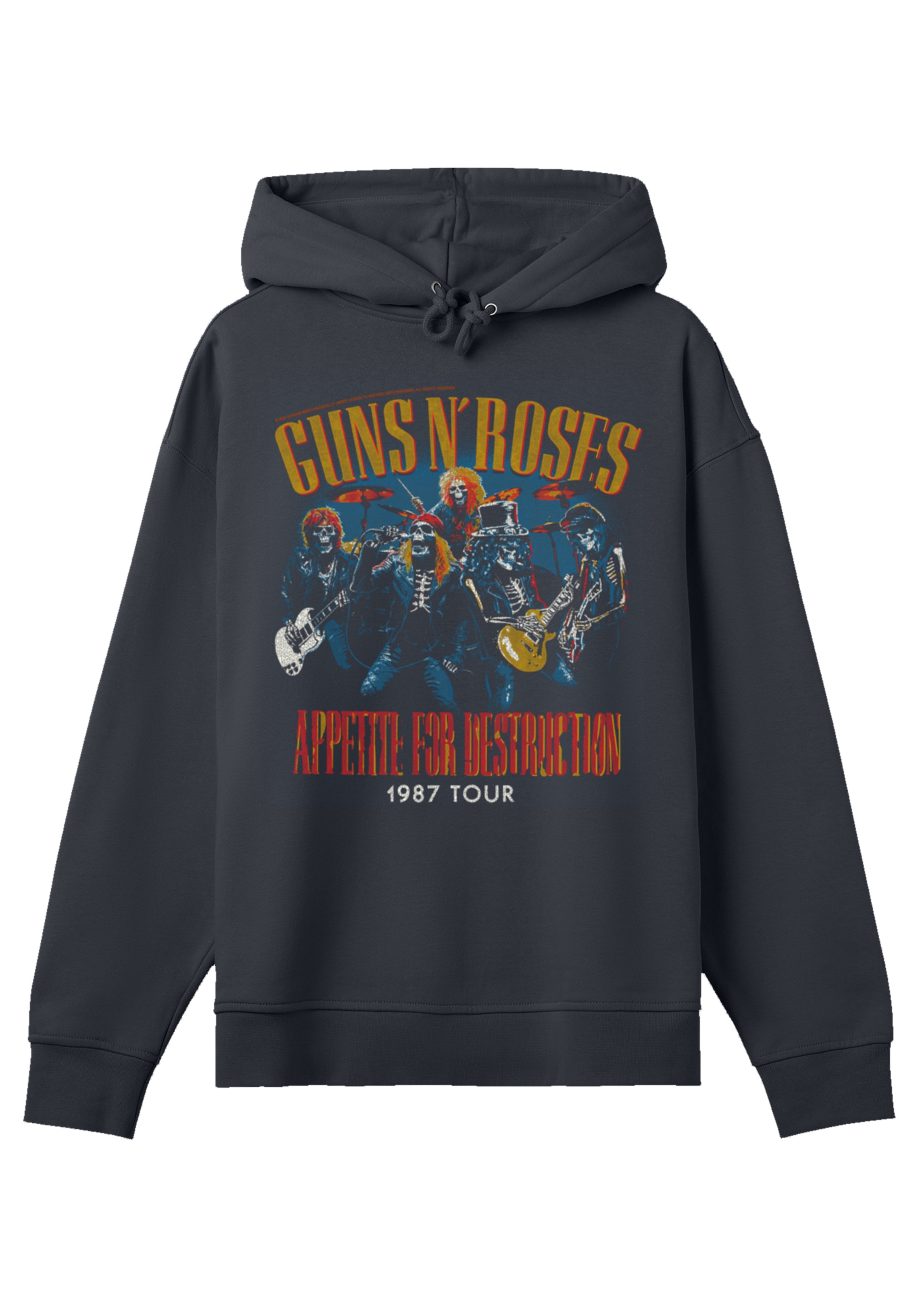 F4NT4STIC Kapuzenpullover »Guns N' Roses 1987 Tour Vintage Rock« Premium Qualität