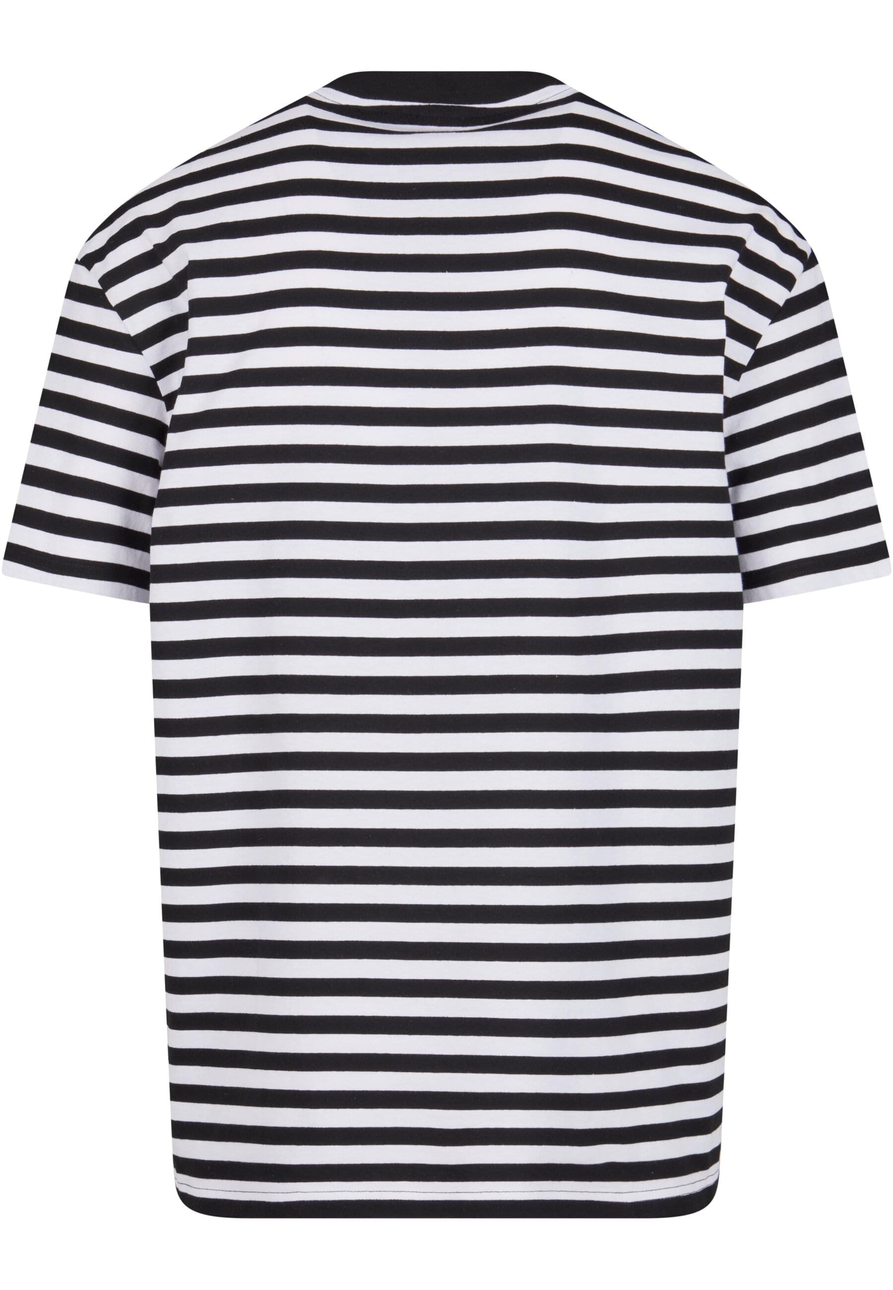 URBAN CLASSICS T-Shirt »Urban Classics Herren Regular Stripe Tee« 1 Stk.