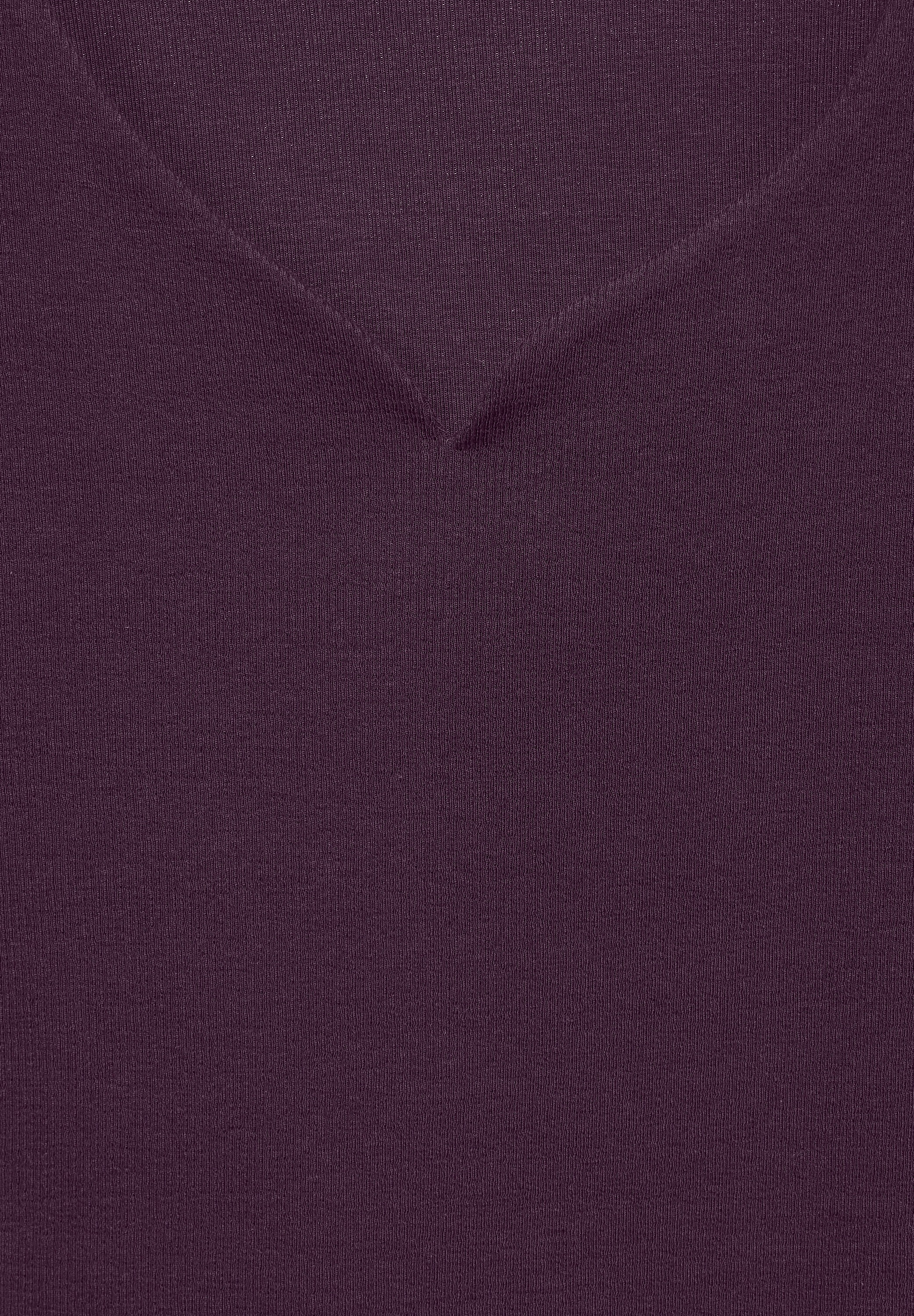 STREET ONE T-Shirt, aus Baumwolle mit Stretchante