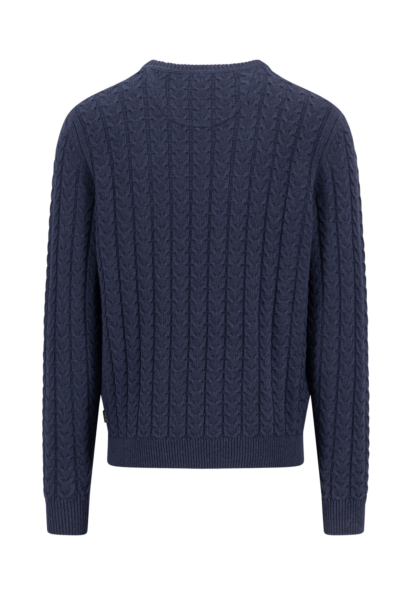 FYNCH-HATTON Strickpullover mit Zopfmuster und Wolle günstig online kaufen