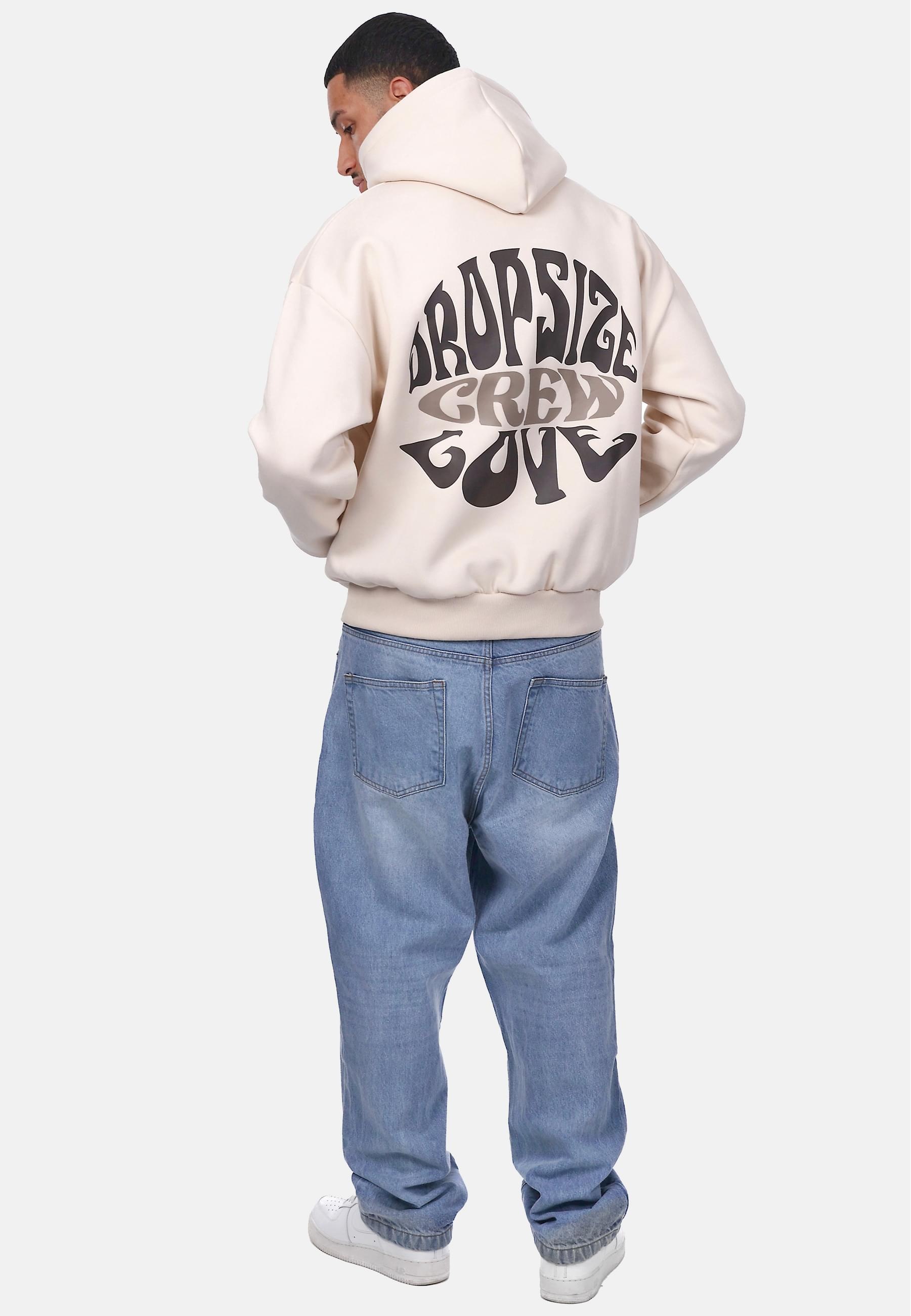 Dropsize Kapuzensweatshirt »Dropsize HEAVY OVERSIZE CREWLOVE HOODIE«, (1 tlg.)