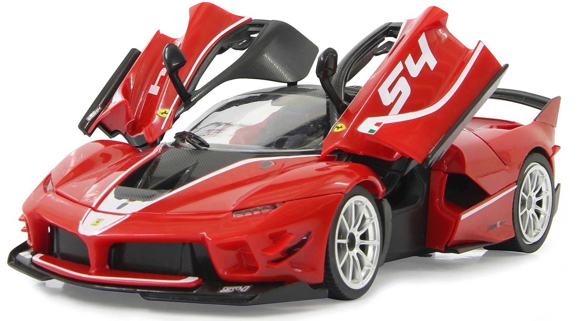 Jamara Modellbausatz »Ferrari FXX K Evo 1:18, rot - 2,4 GHz«, 1:18