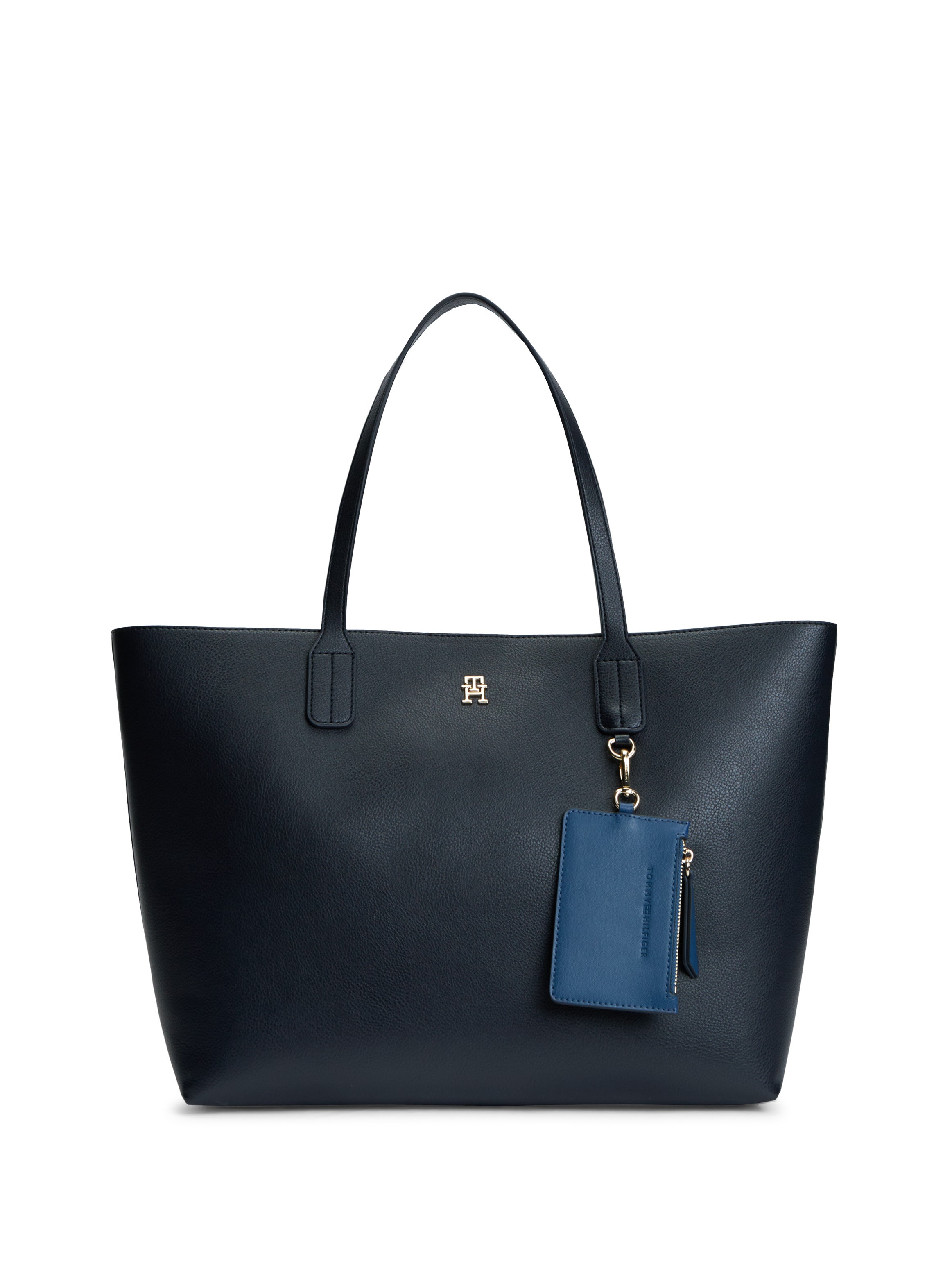 Tommy Hilfiger Tragetasche "TH ICON TOTE" Damen Handtasche, Shopper mit doppeltem Henkel