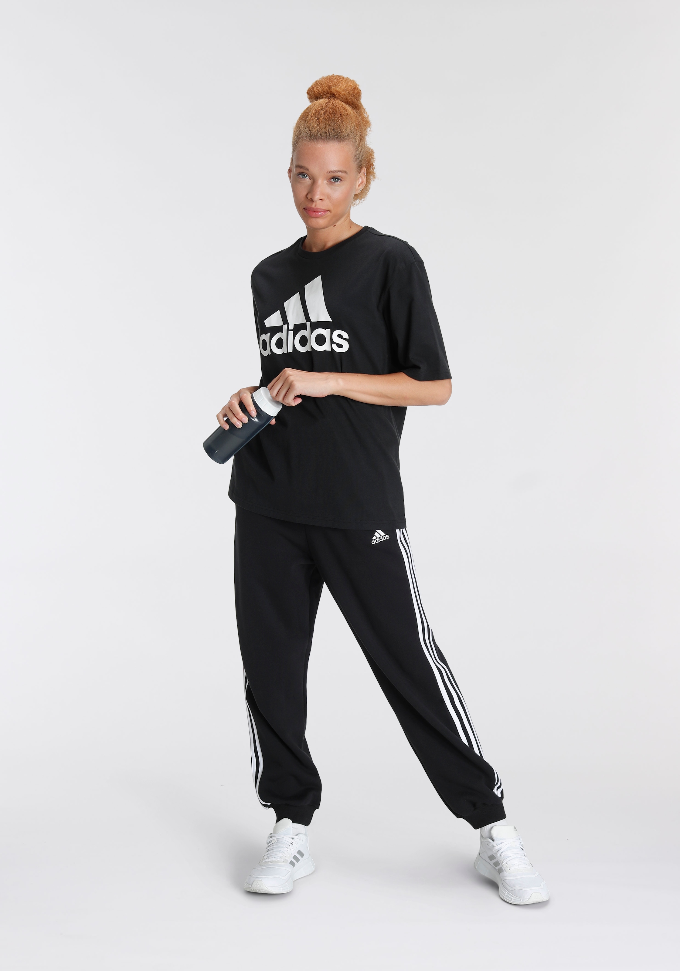 adidas Sportswear T-Shirt »ESSENTIALS BIG LOGO BOYFRIEND«