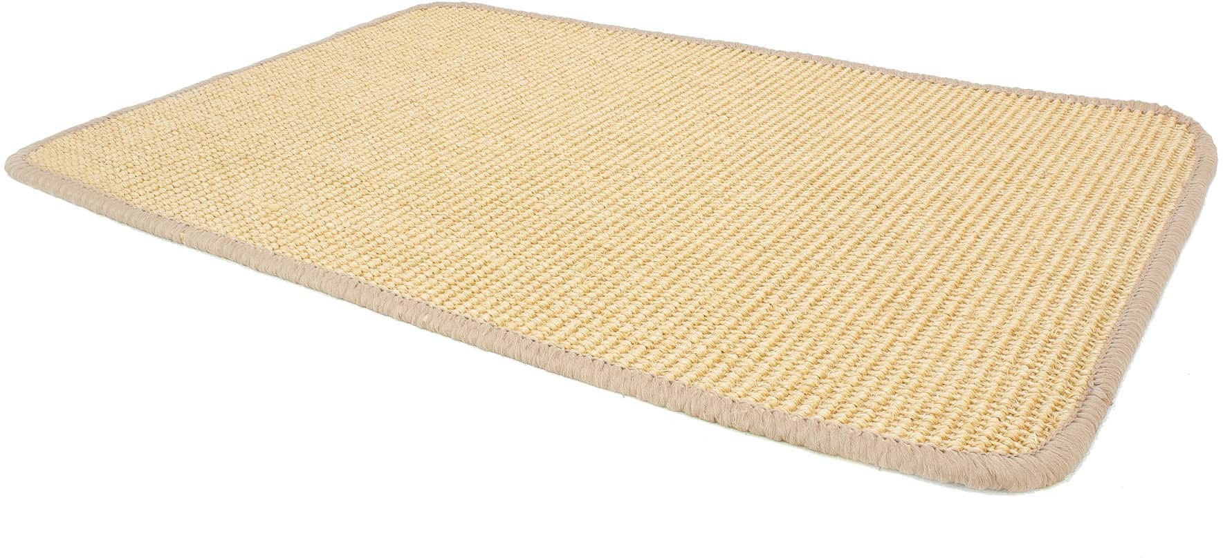 Kratzbrett "Katzen-Kratzmatte SISALLUX, Made in Netherlands", beige (natur), B:50cm H:0,6cm L:50cm, Sisal, PRIMAFLOR-IDEEN IN TEXTIL, Kratzbretter, Kratzteppich, Sisal, in verschiedenen Größen, vielseitig einsetzbar 2