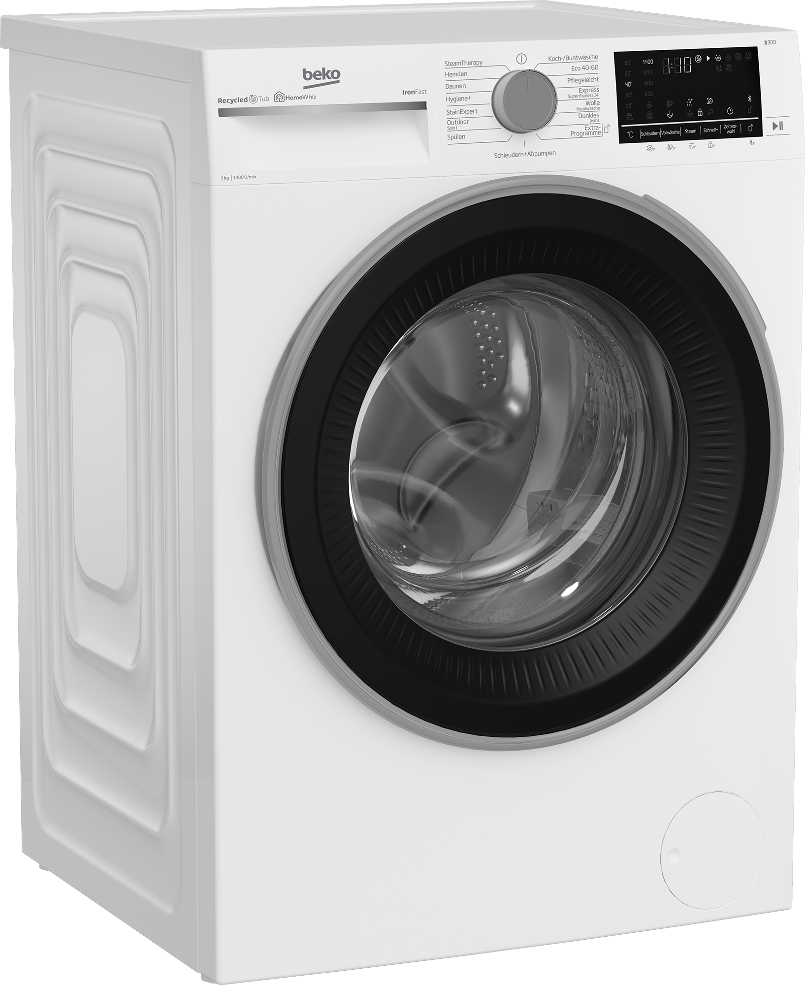 BEKO Waschmaschine "B3WFU57413W1", 7 kg, 1400 U/min, Vollelektronik