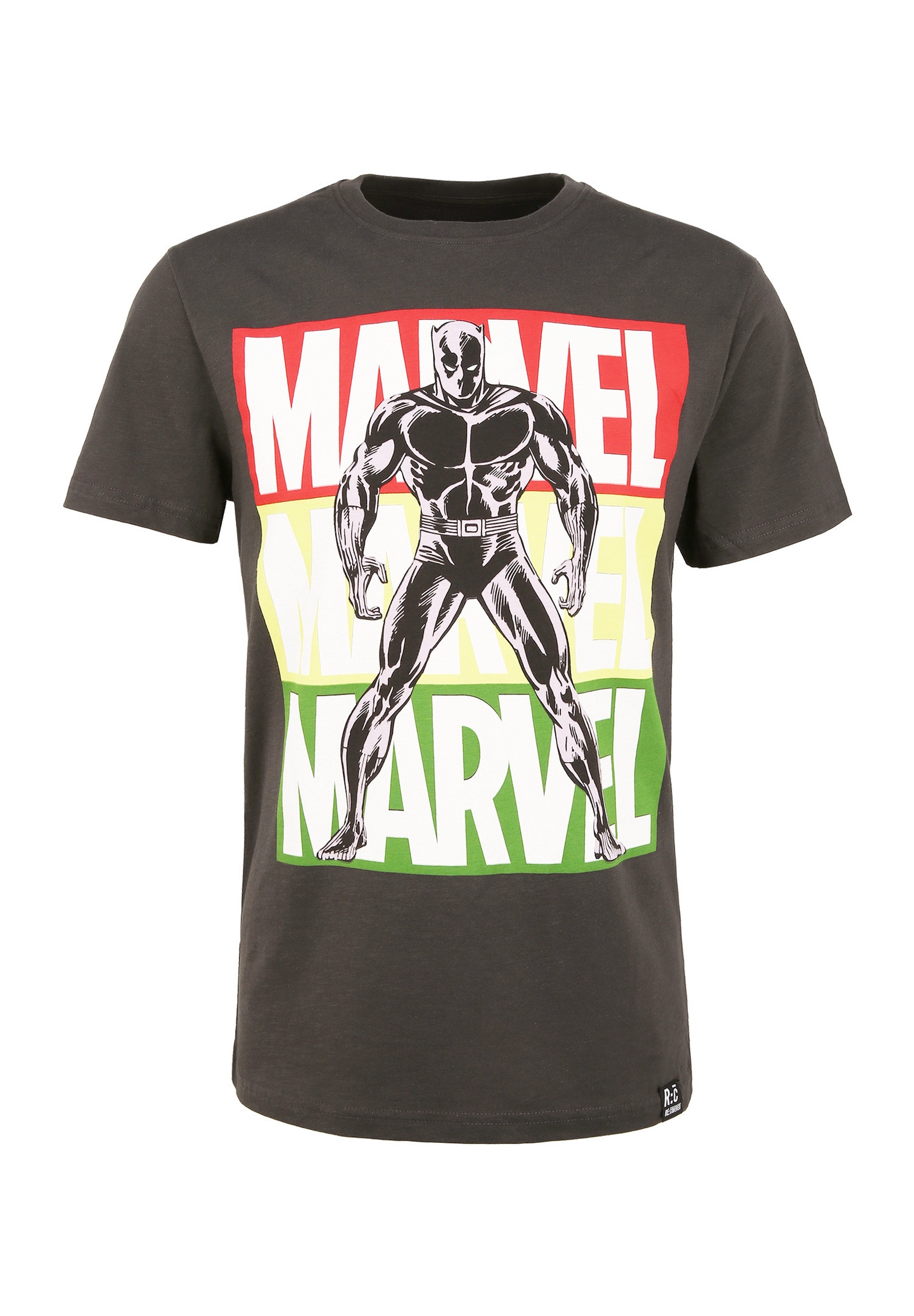 Recovered T-Shirt »Marvel Black Panther Pop Art«, im zeitlosen Design