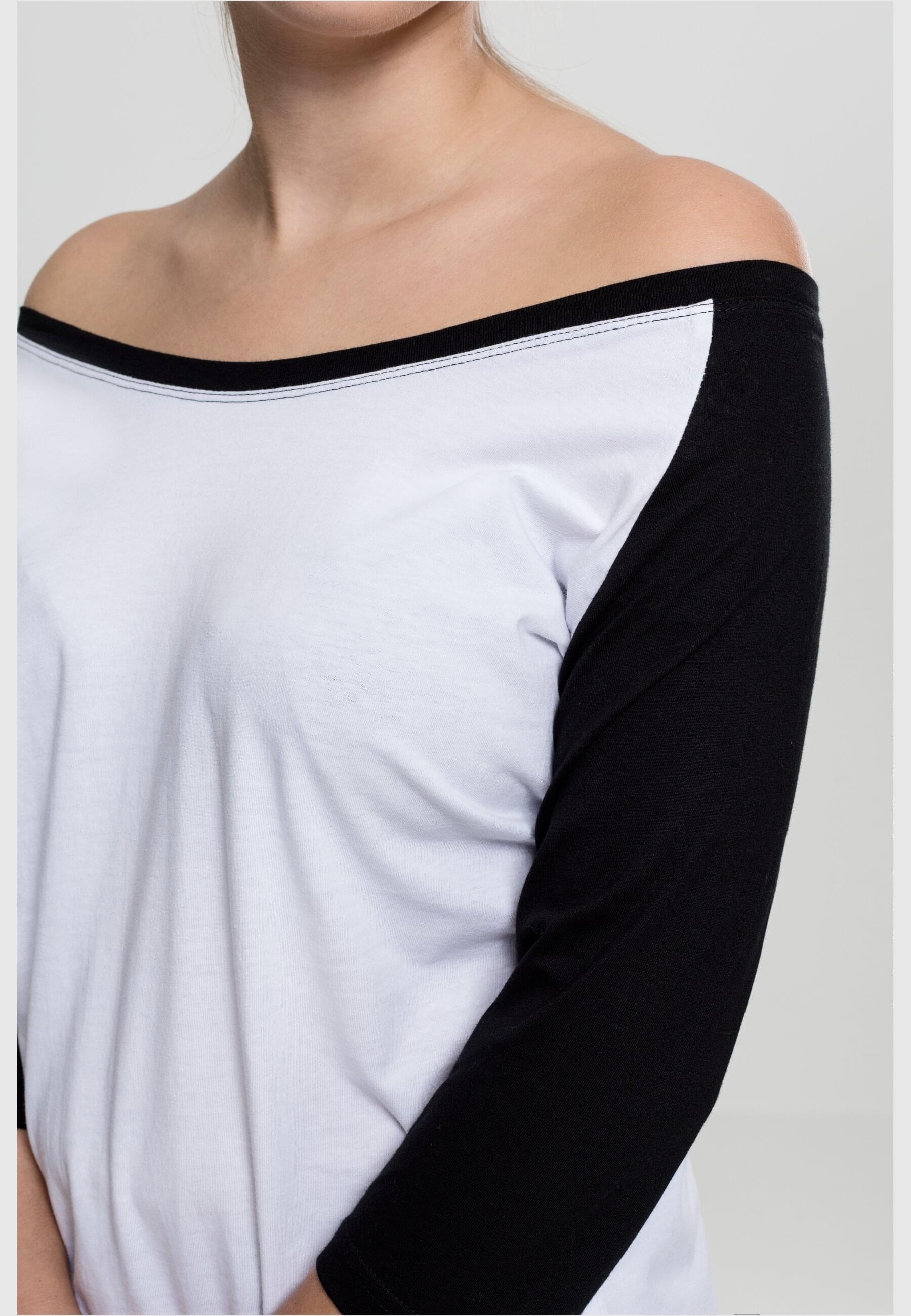 URBAN CLASSICS T-Shirt Tee«, »Damen Contrast 3/4 Ladies Raglan (1 | BAUR online kaufen tlg.)