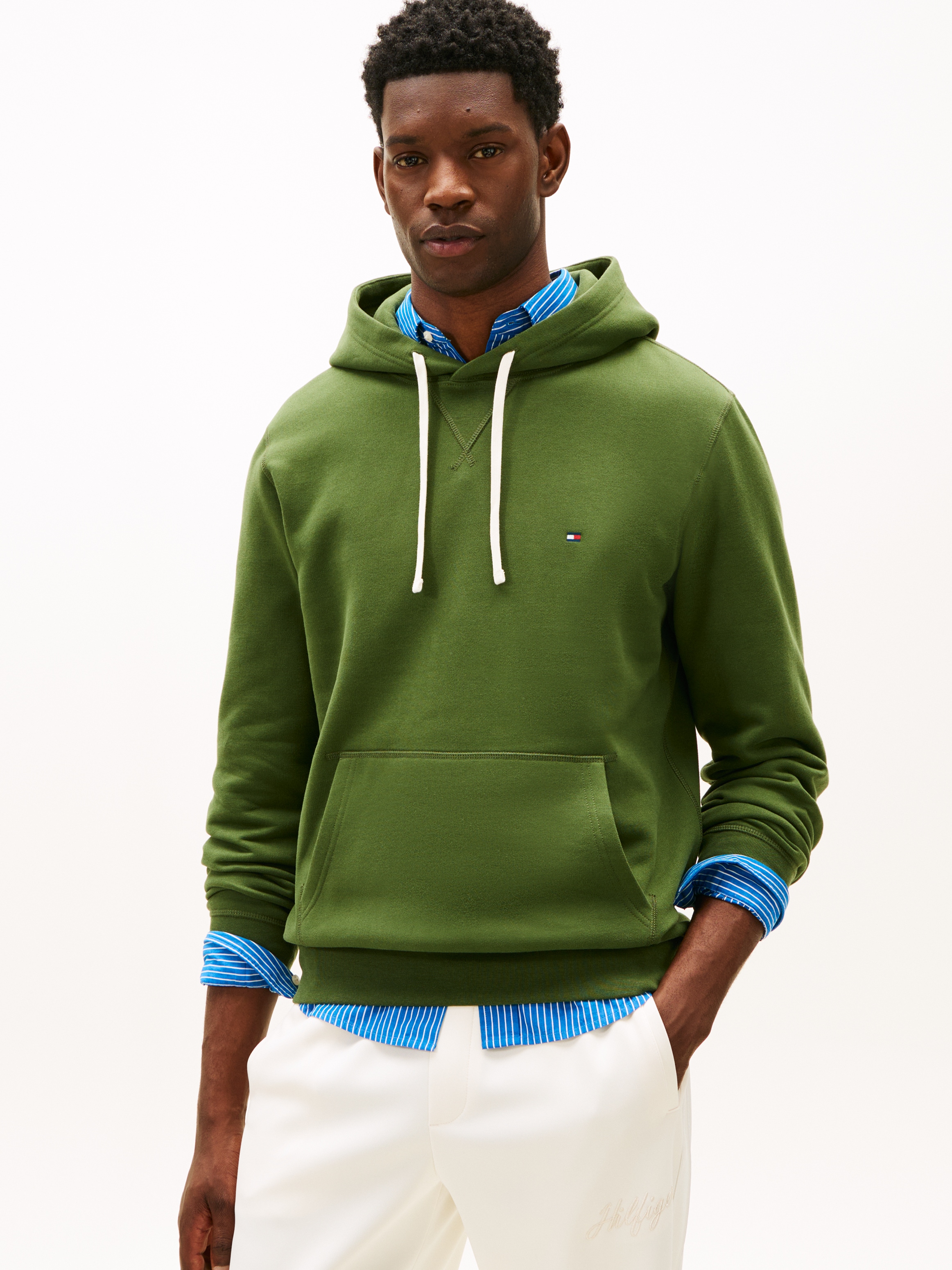 Tommy Hilfiger Hoodie "ESS SEASONAL FLEECE HOODY mit Kapuze und Kängurutasc günstig online kaufen