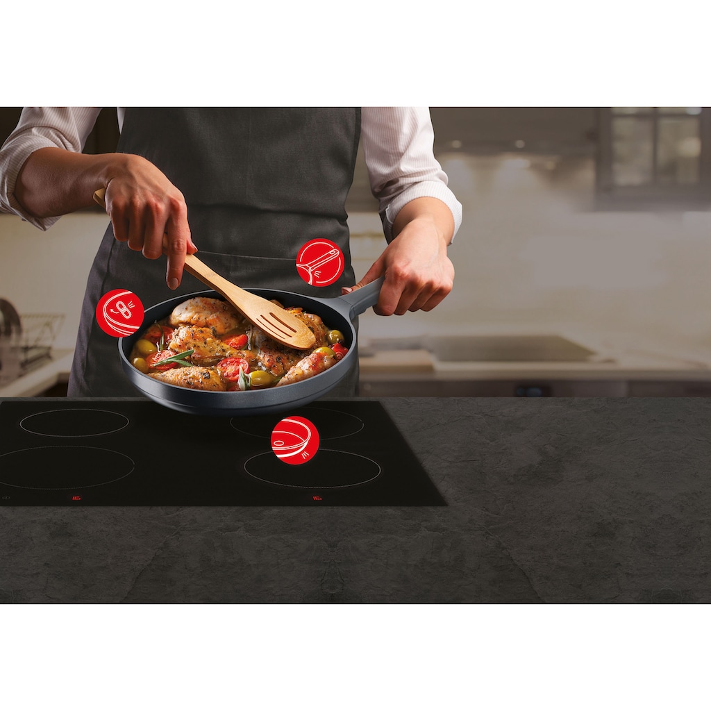 Tefal Schmorpfanne »Trattoria Pro«, Aluminiumguss