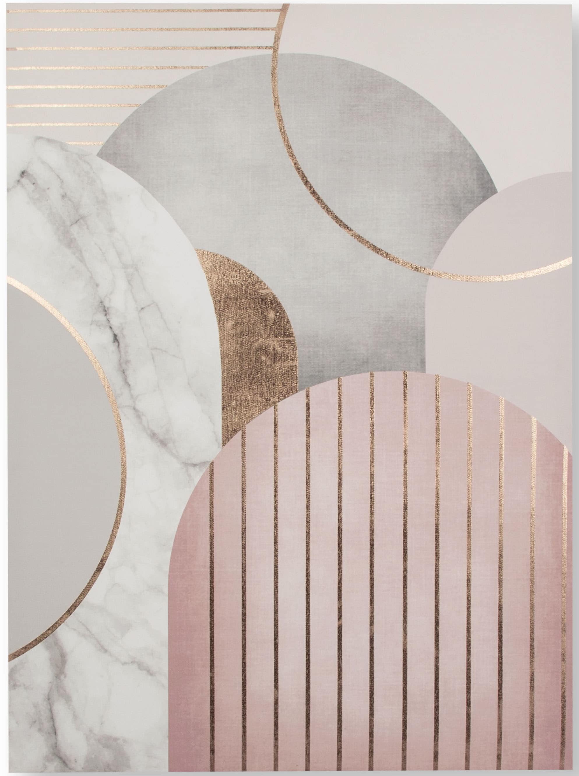 Art for the home Leinwandbild "Luxus Geo", Art, (1 St.), Art Deco 70 x 50 c günstig online kaufen