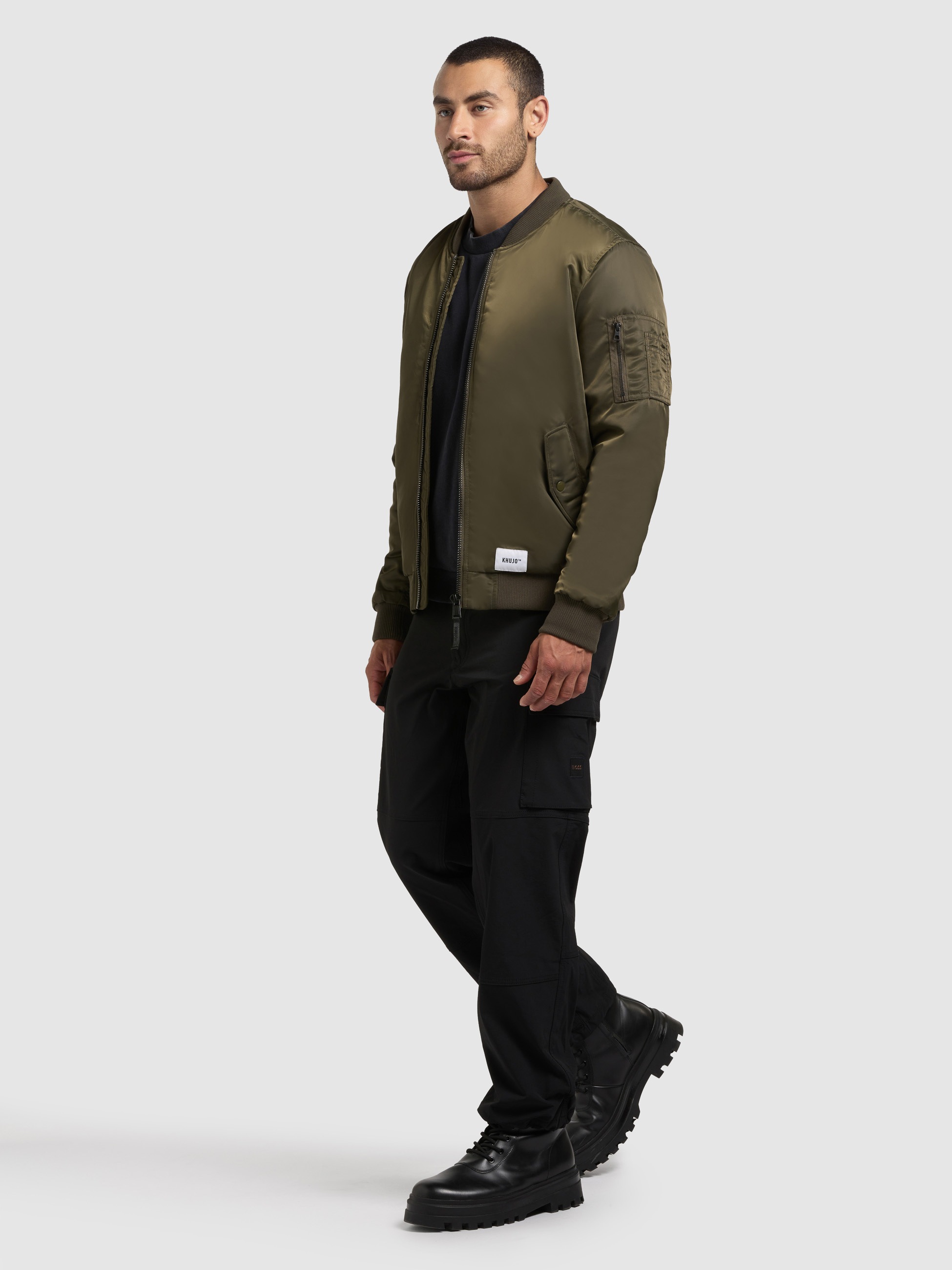 khujo Bomberjacke »ADON« ohne Kapuze