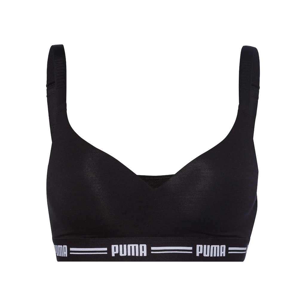 PUMA Bralette »Iconic«, mit leicht gepaddeten Cups