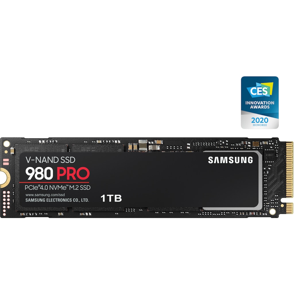 Samsung interne SSD »980 PRO«, Anschluss M.2 PCIe 4.0, Playstation 5 kompatibel, PCIe® 4.0 NVMe™, M.2