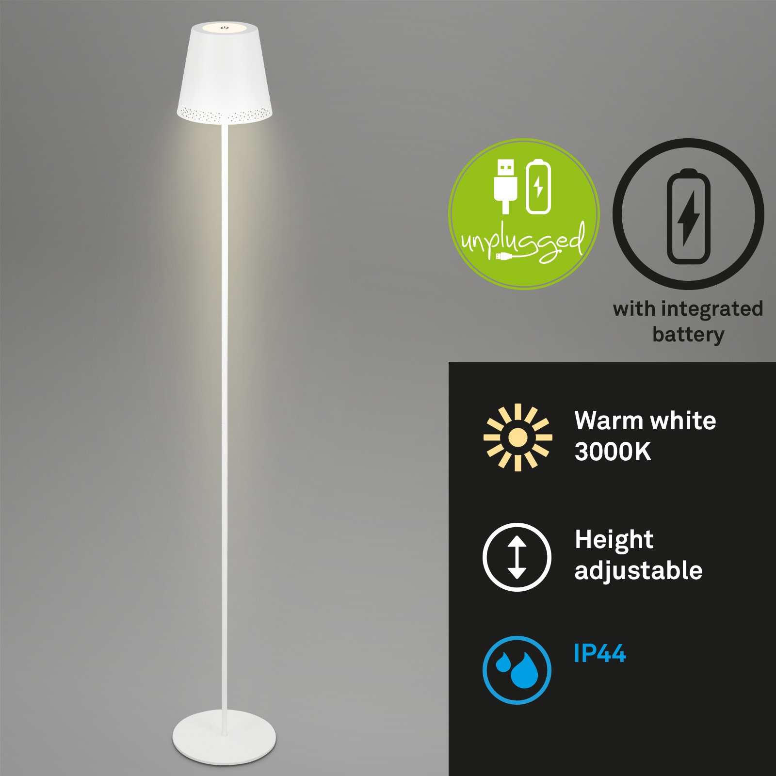 Briloner Leuchten Stehlampe »KIKI«