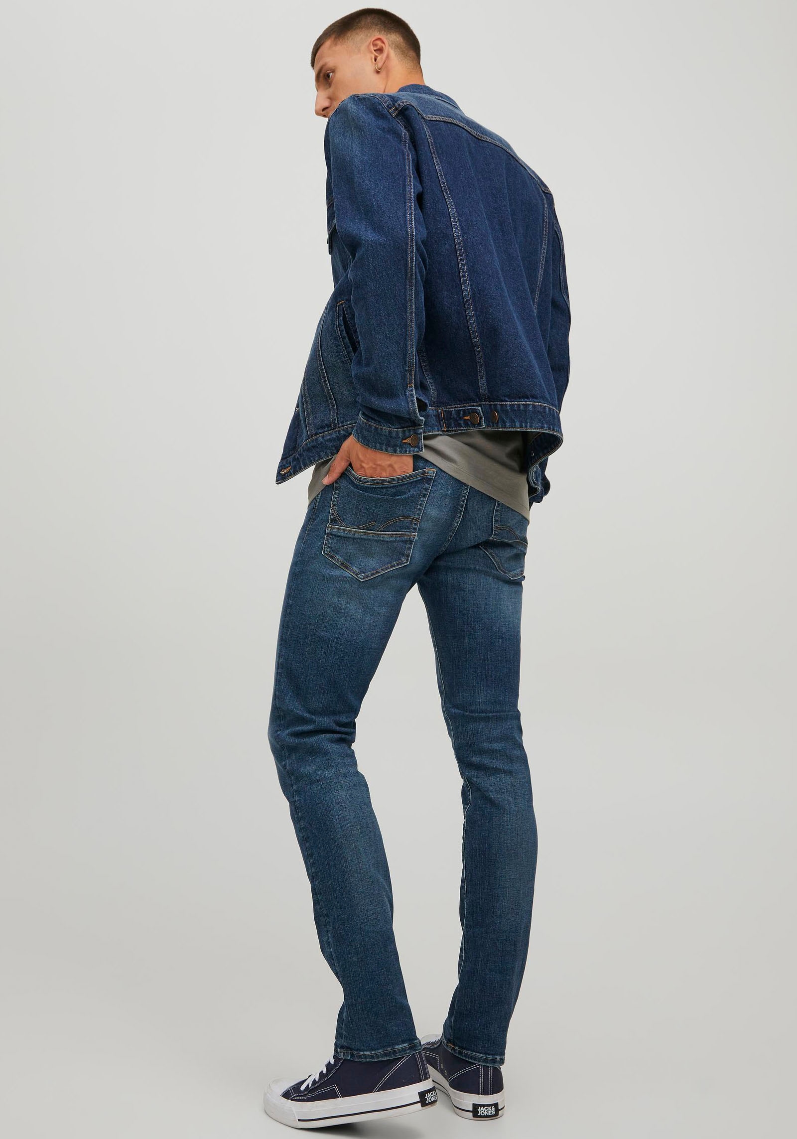 Jack & Jones Slim-fit-Jeans "JJIGLENN JJFOX JOS 047 50SPS" günstig online kaufen