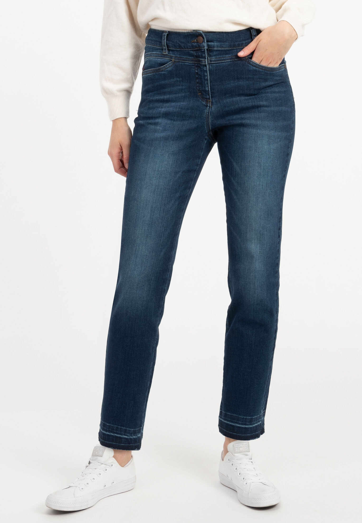 5-Pocket-Jeans »ALBA«, mit Stickerei