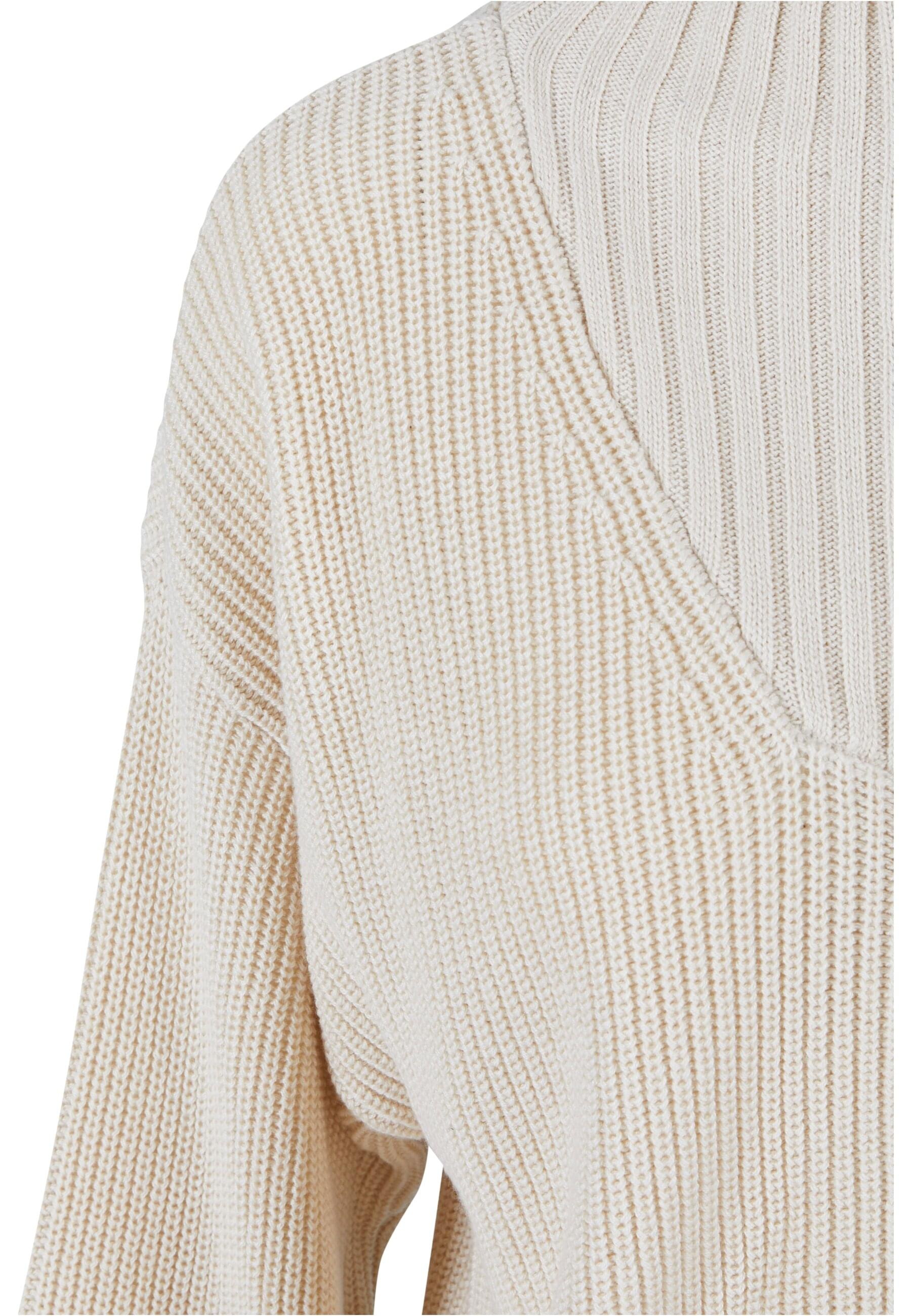 URBAN CLASSICS Strickjacke »Urban Classics Damen Ladies Knitted Zip Cardigan«