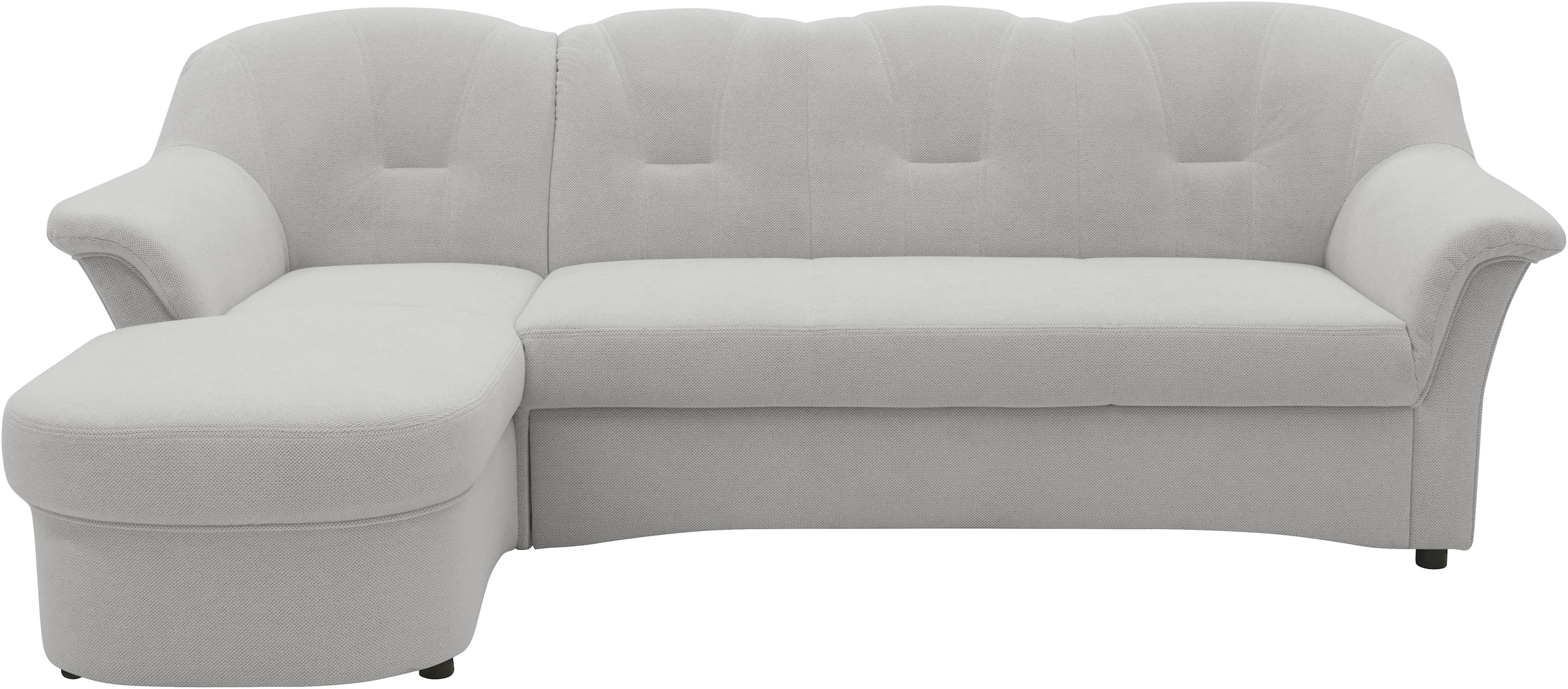 DOMO collection Ecksofa "Flores Schlafsofa, B/T/H: 233/142/86 cm, L-Form", günstig online kaufen