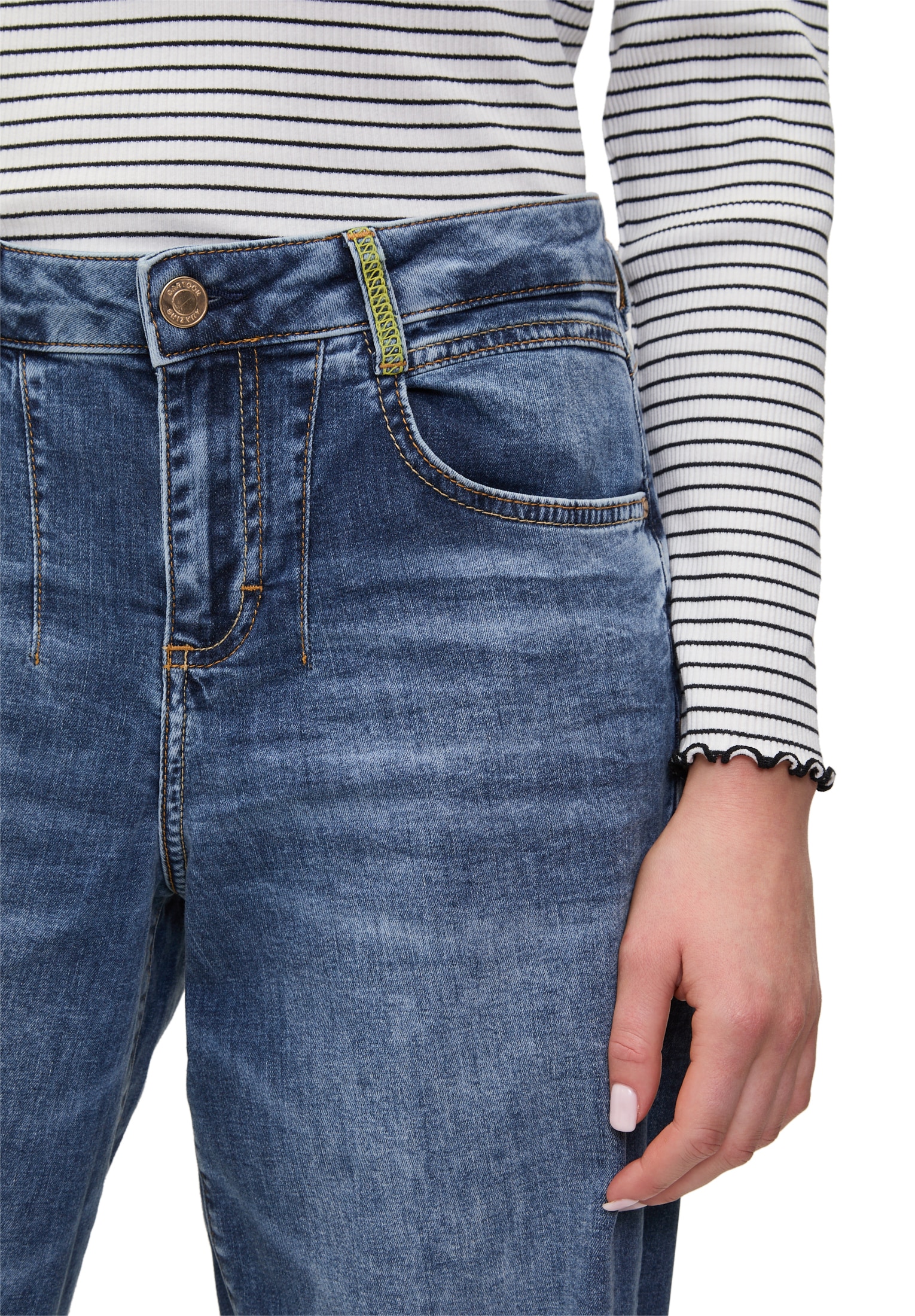 Cartoon Ankle-Jeans »Cartoon Used Look-Jeans mit Waschung«