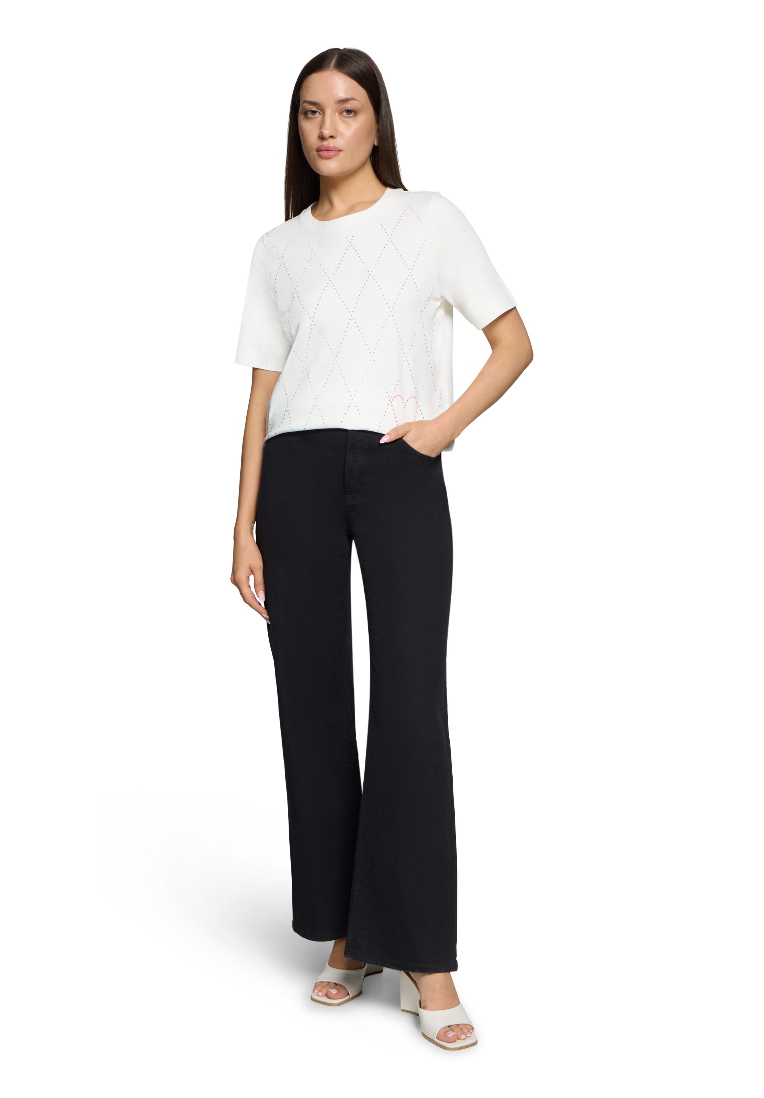 Cartoon Kurzarmshirt »Damen mit Rundhalsausschnitt« 1 Stk.