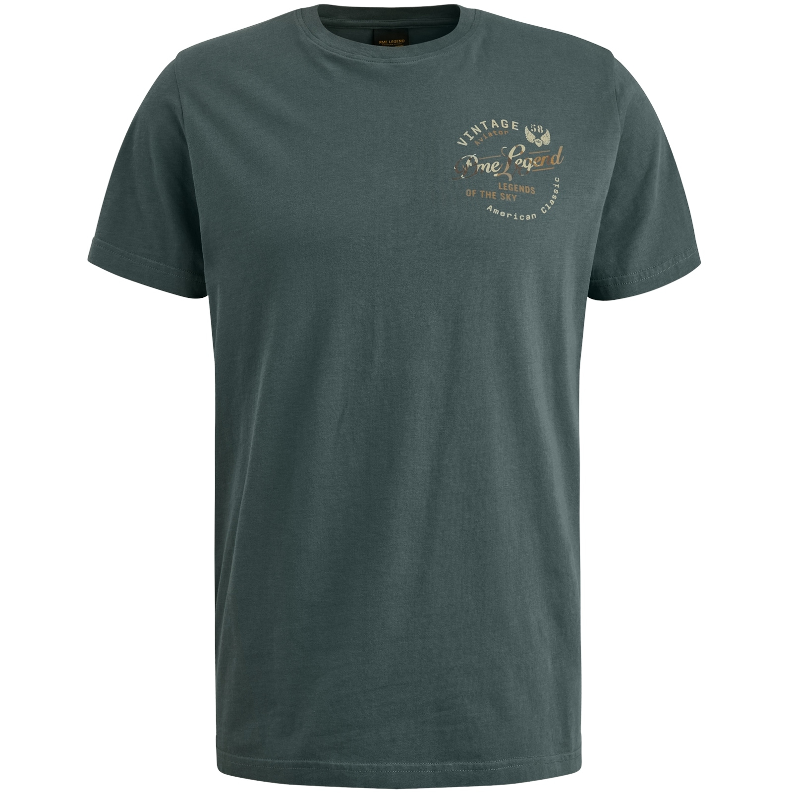PME LEGEND T-Shirt »Short sleeve r-neck single jersey play«, mit Logo Print