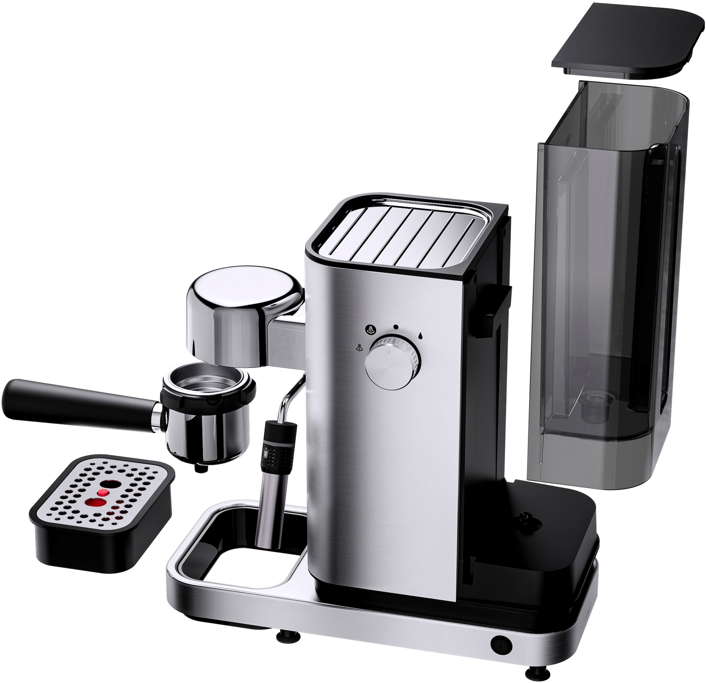 WMF Espressomaschine »Lumero«, kompakt, dezente LED-Beleuchtung, 15 bar, 1350 Watt, Milchschaumdüse