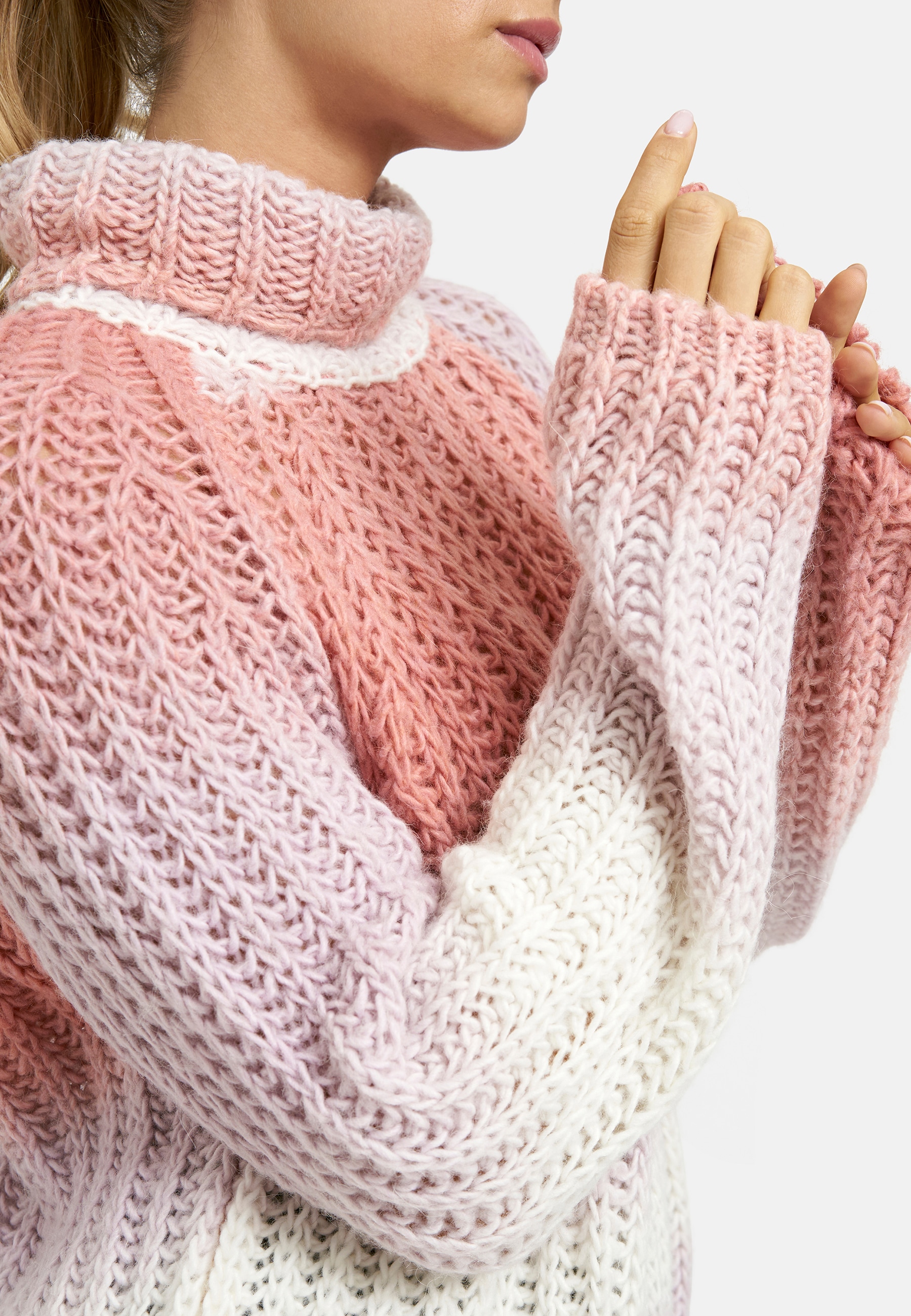 Smith & Soul Rollkragenpullover aus Grobstrick