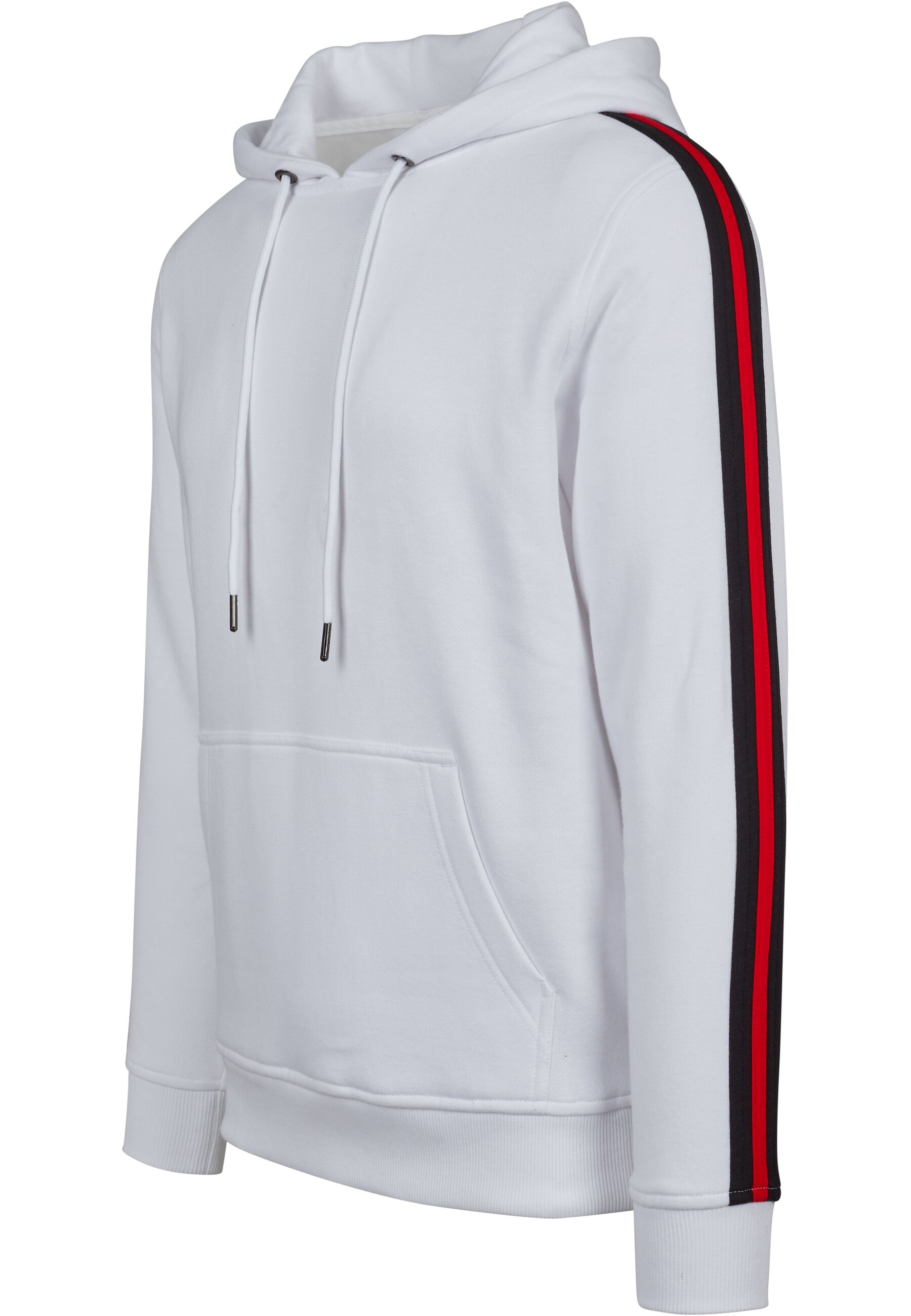 URBAN CLASSICS Kapuzensweatshirt »Urban Classics Herren Stripe Shoulder Hoody«, (1 tlg.)
