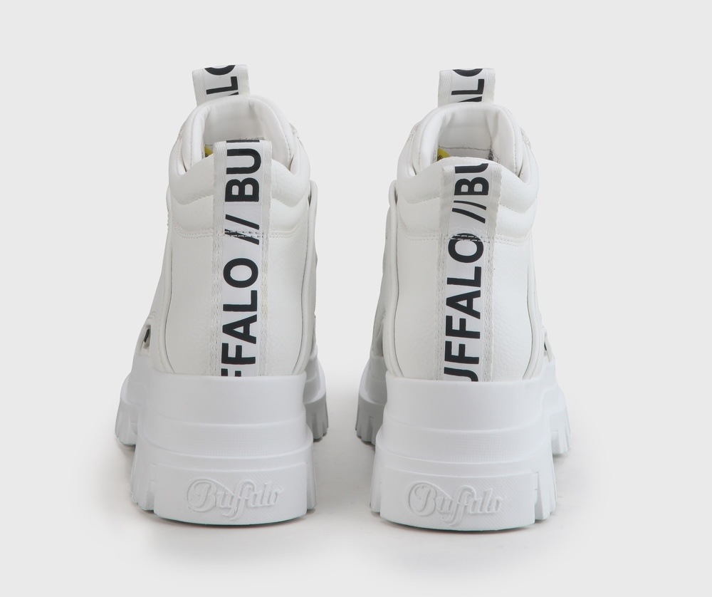 Thumbnail - Buffalo Schnürboots "ASPHA NC MID" Plateauboots, Schnürstiefelette, High Top Sneaker in monochromer Optik