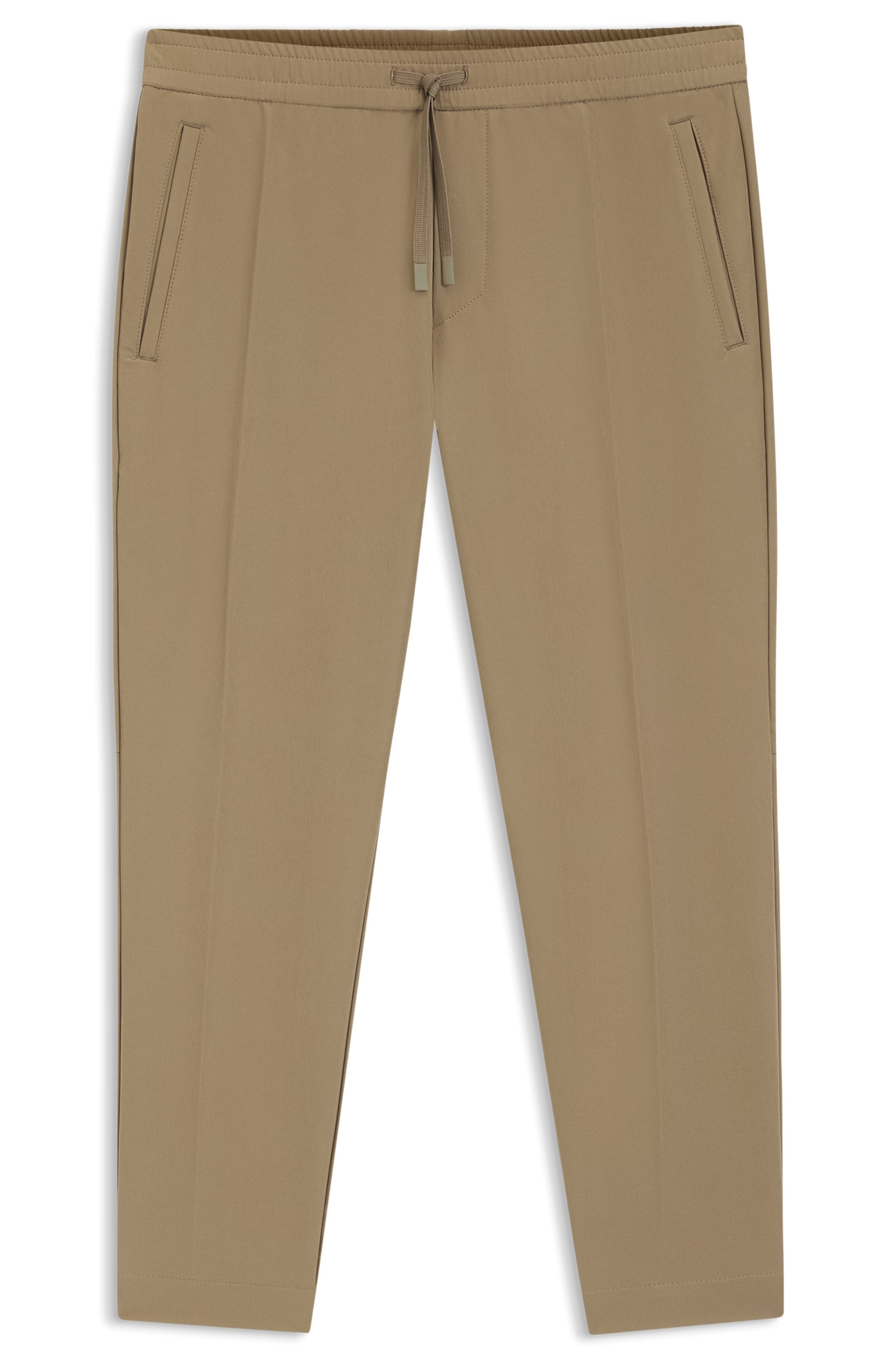 BOSS GREEN Stretch-Hose »T Flex«  Tapered-fit Hose mit elastischem Bund und Kordelzug