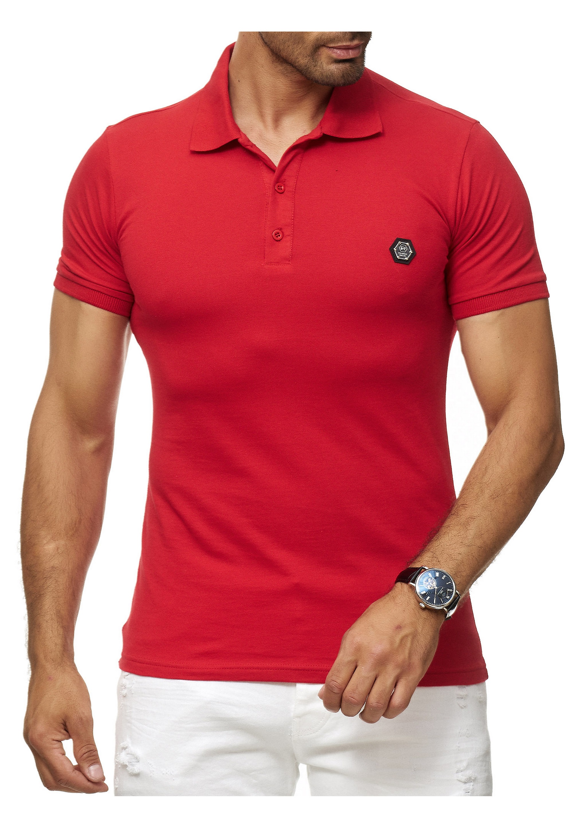 Poloshirt »Long Beach«, mit stylischem Brandlogo