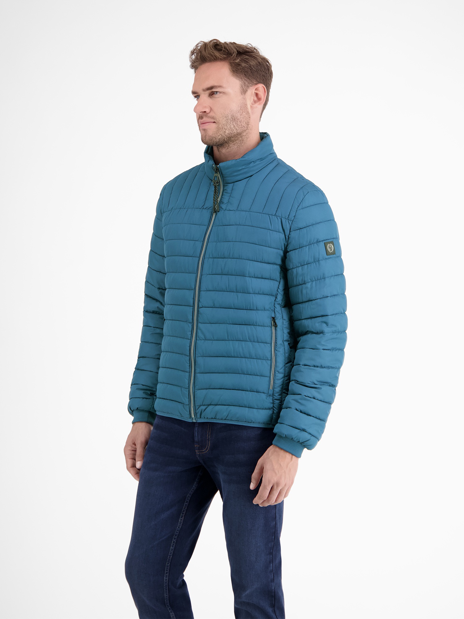 LERROS Steppjacke »LERROS Leichter Herren Steppblouson«, ohne Kapuze, Keine Angabe