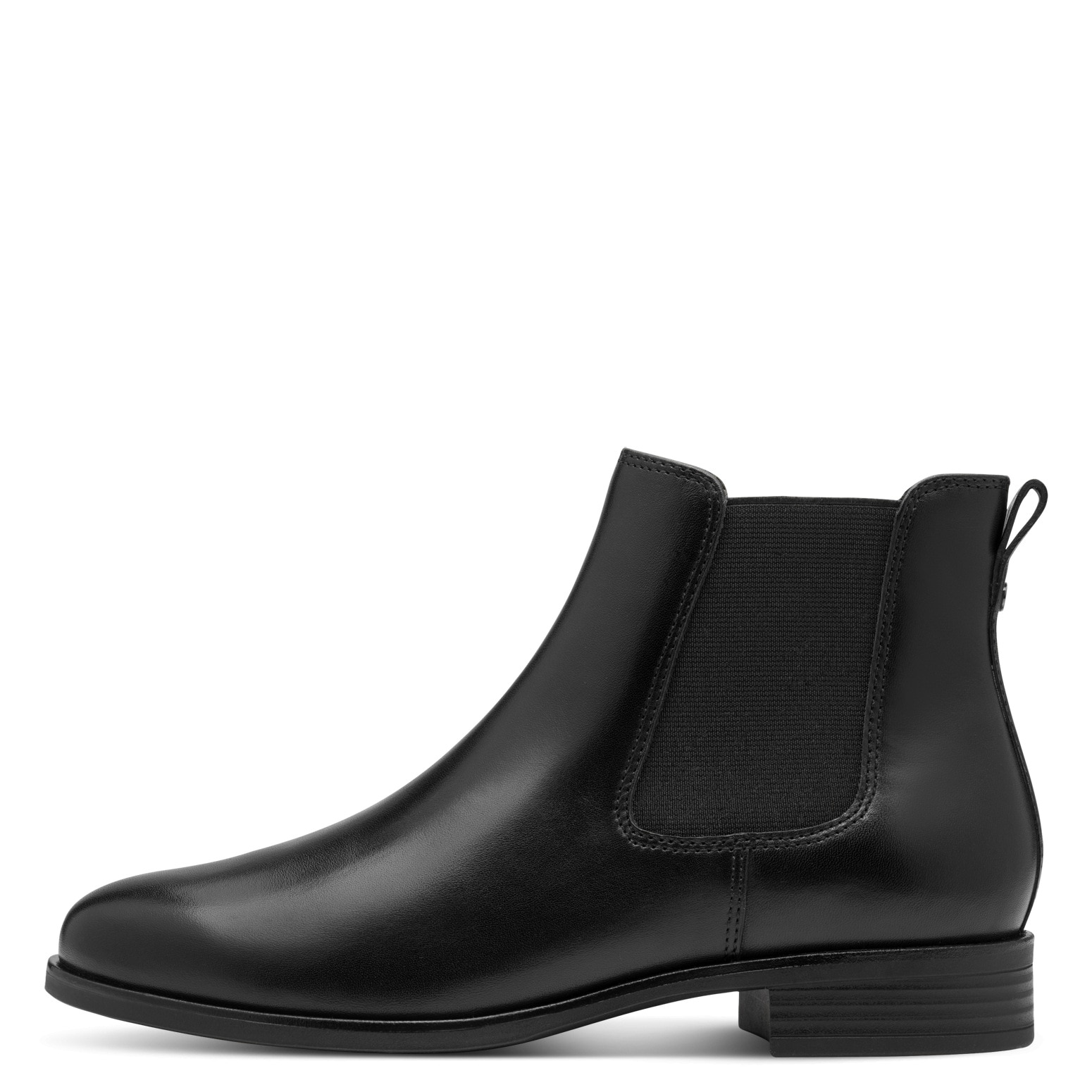 Tamaris Chelseaboots, Blockabsatz, Basic, Stiefelette mit Antik Finish
