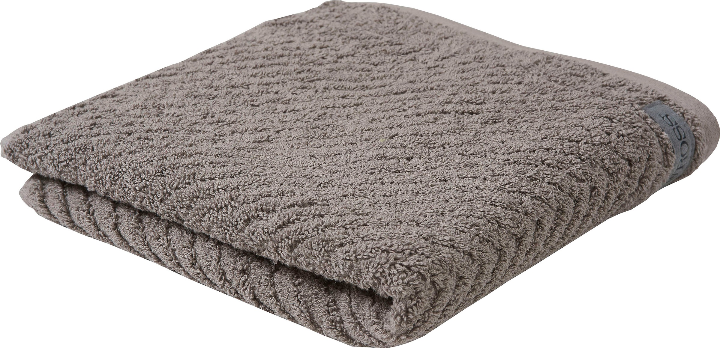 ROSS Duschtuch "Smart" Uni-Rippe mit Velourslabel günstig online kaufen