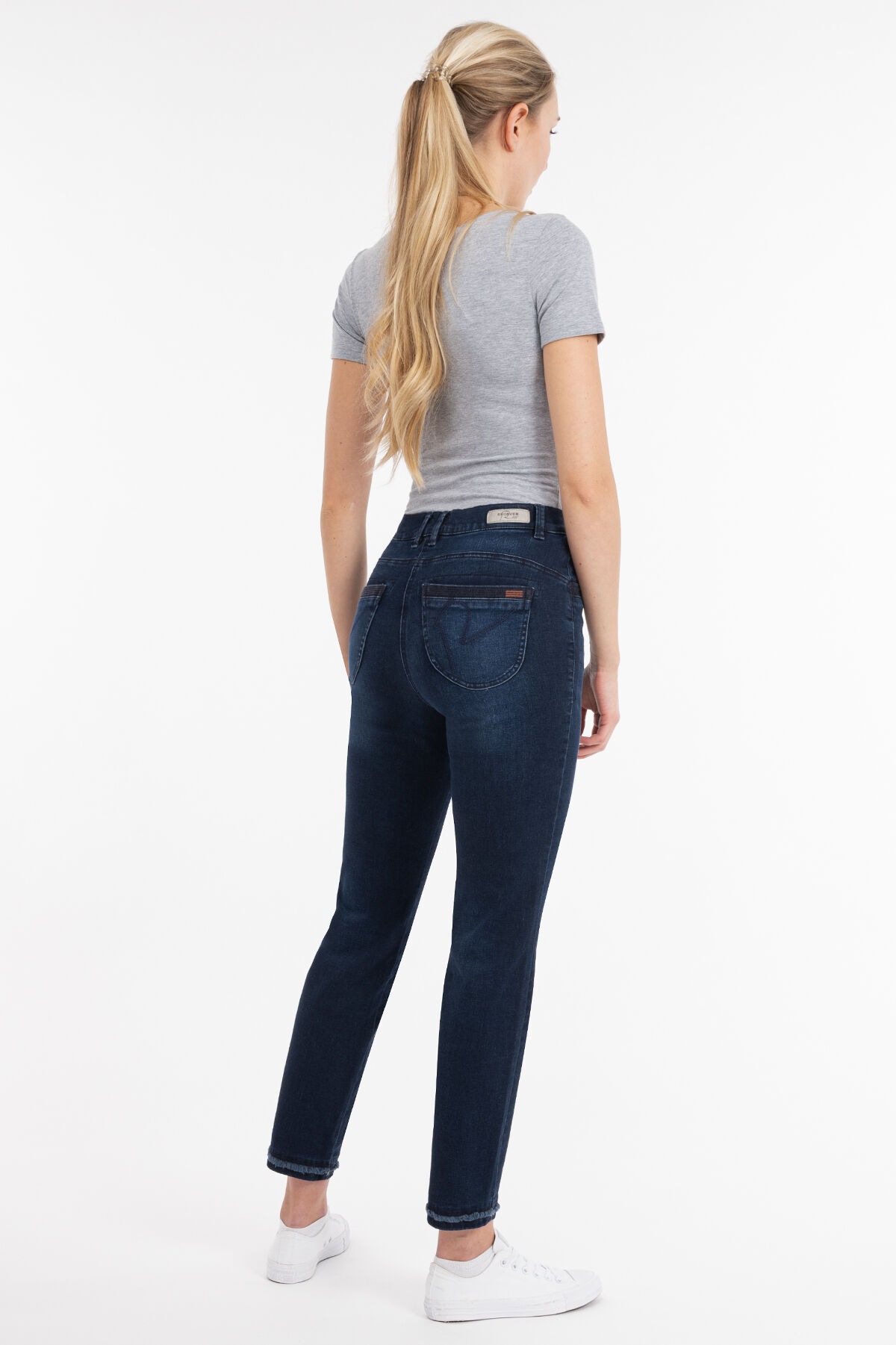 Recover Pants 5-Pocket-Jeans »Ronja«, mit ausgefallenen Details