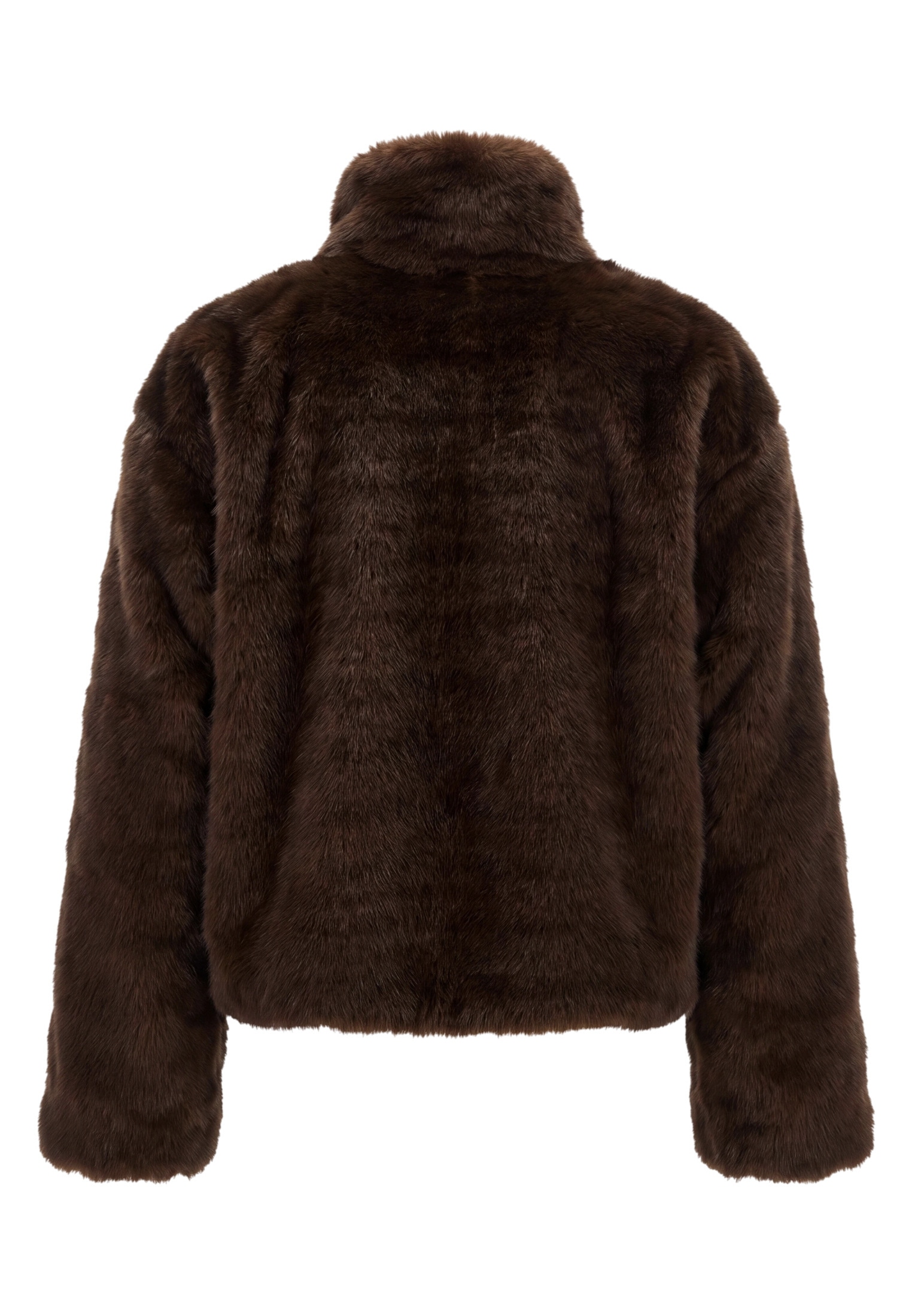 Zero Plüschjacke »Damen mit Reißverschluss«
