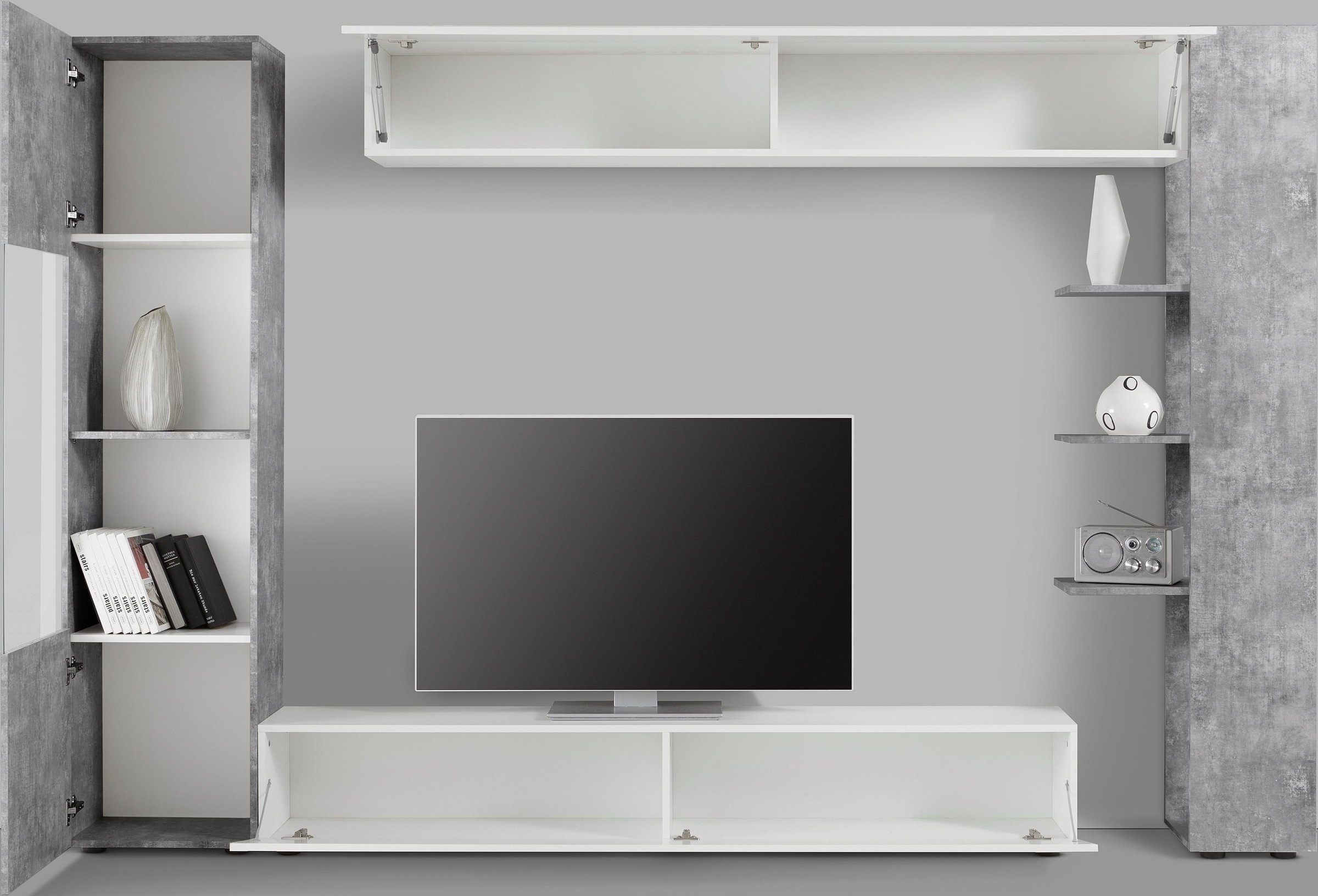 Thumbnail - INOSIGN Wohnwand "Sorano" Set, 4 Stk. tlg.